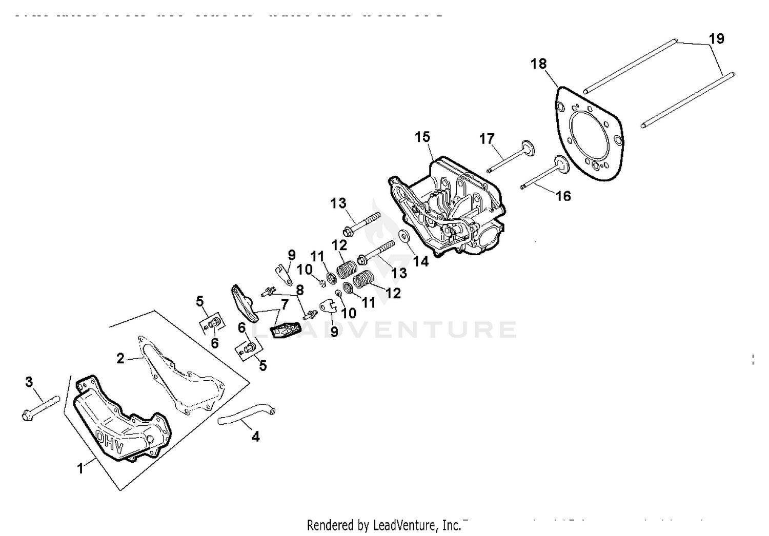 CYLINDER HEAD, VALVE & BREATHER