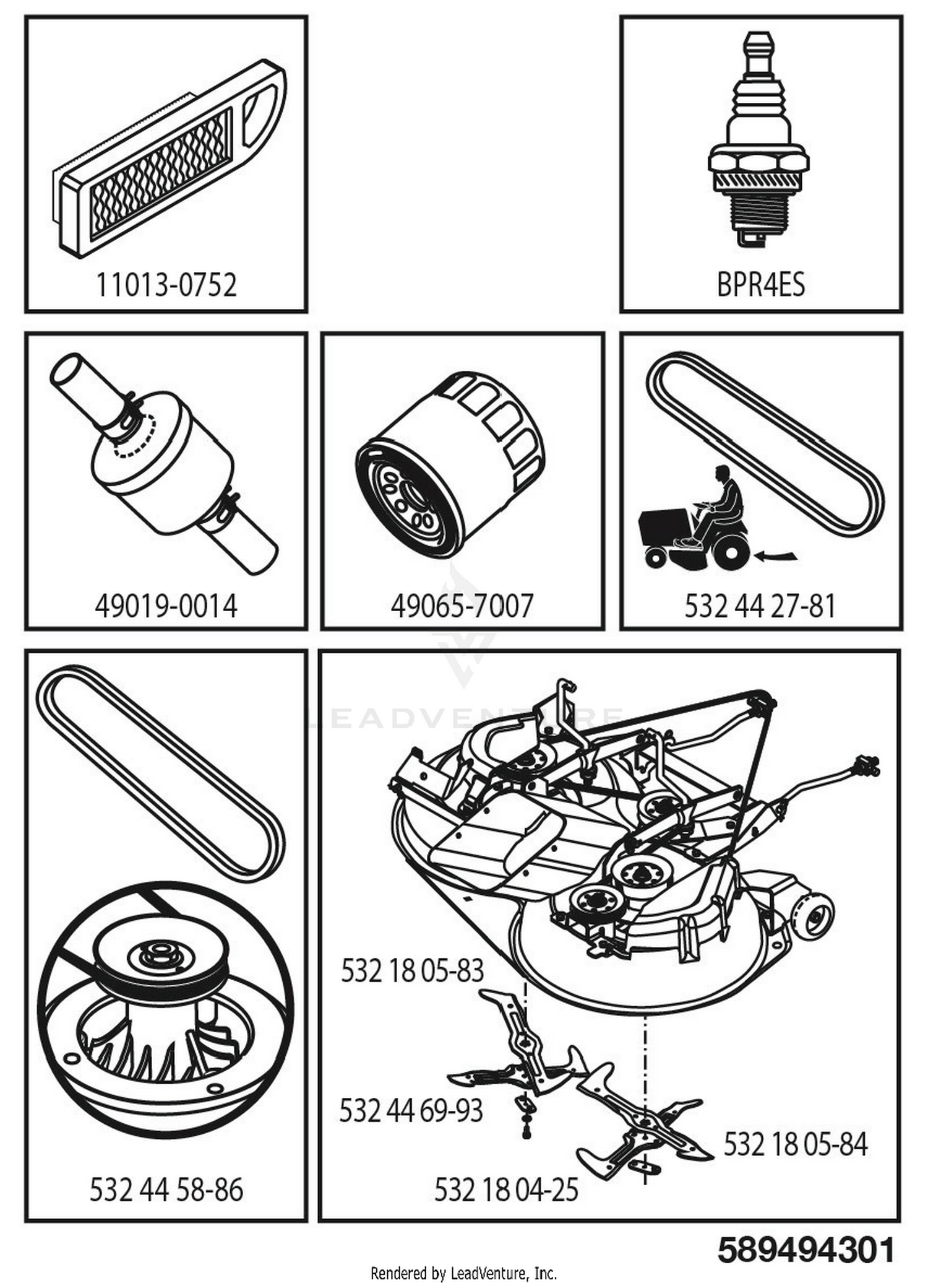 FREQUENTLY USED PARTS