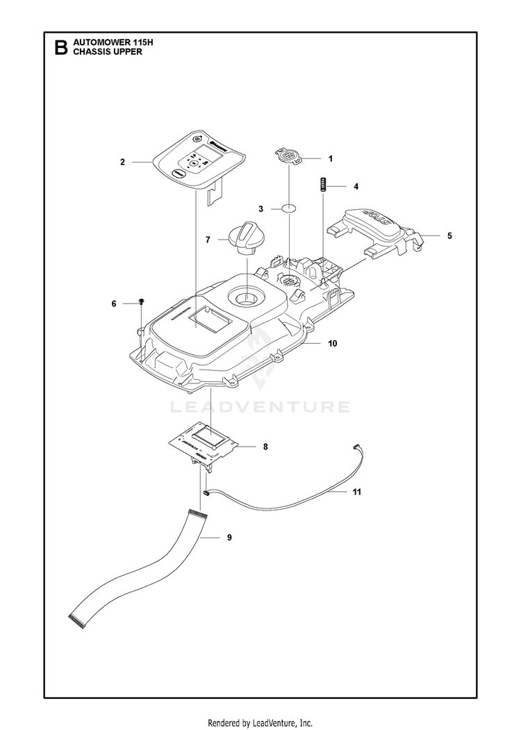 Husqvarna AUTOMOWER 115H Robotic Lawn Mower Parts and Accessories at