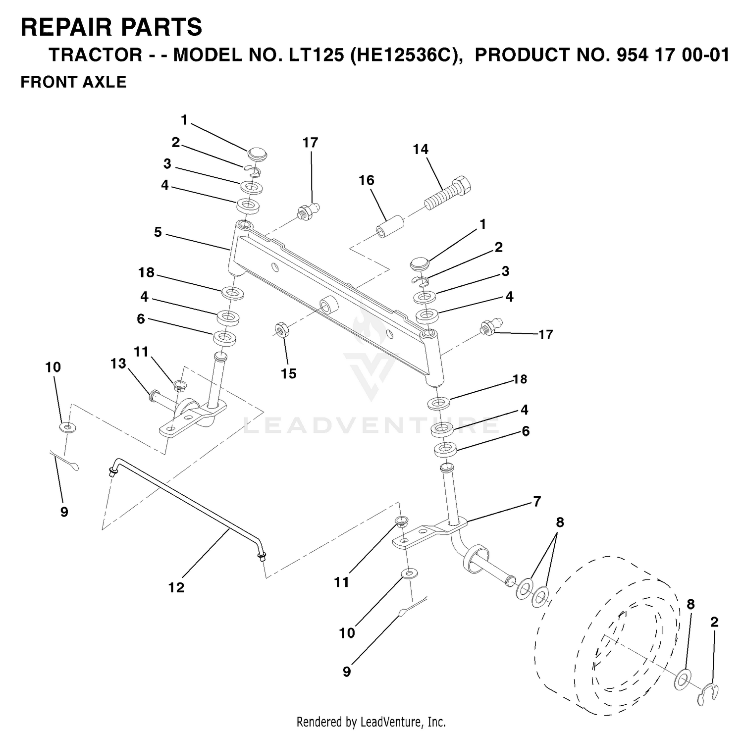 FRONT AXLE