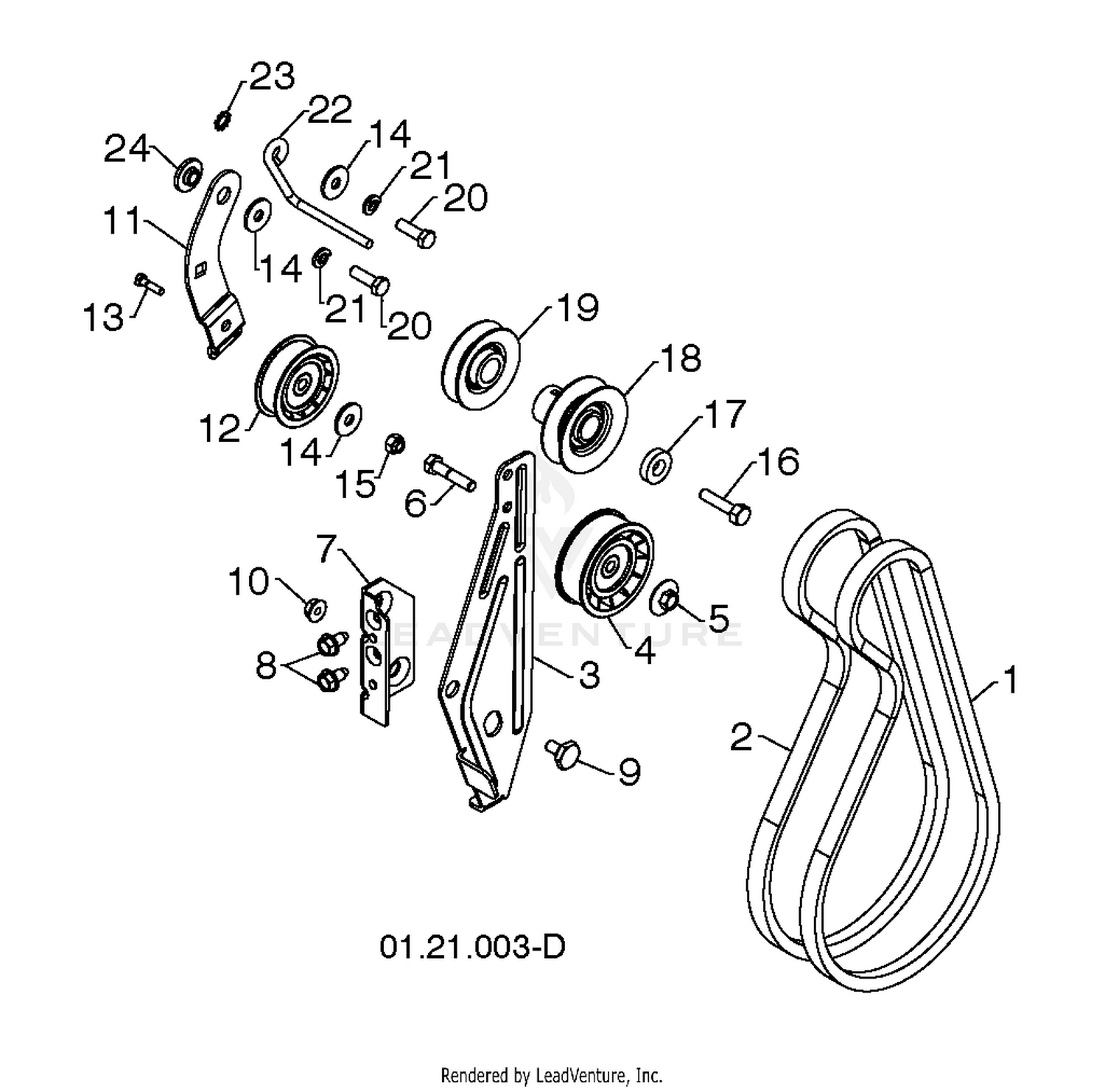 "CHASSIS, ENGINE & PULLEYS" 2