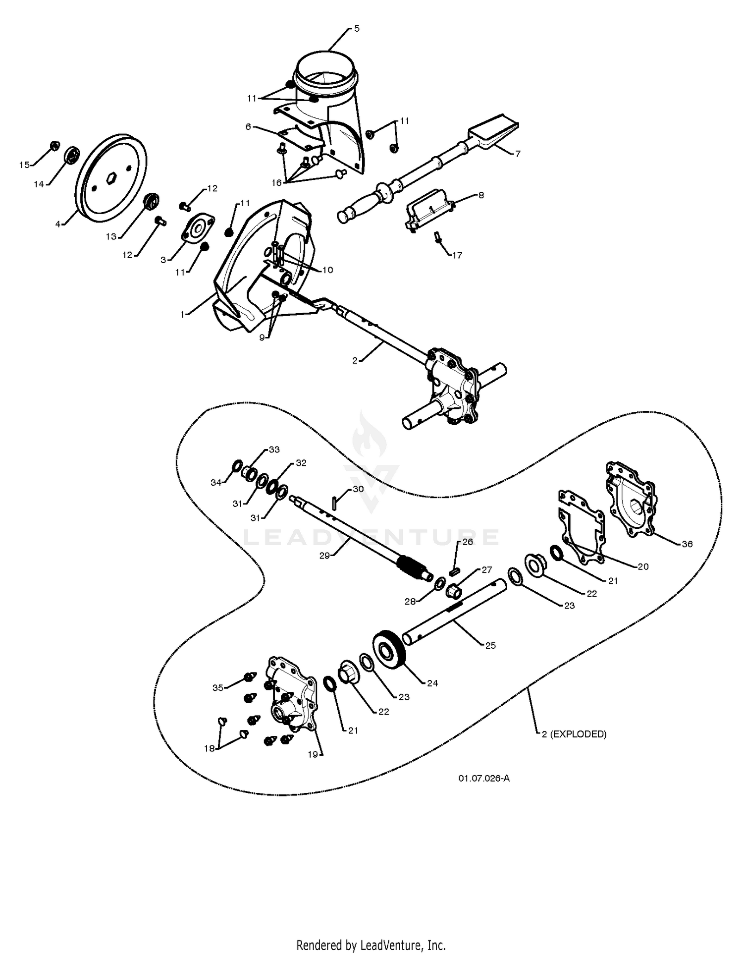 AUGER HOUSING & IMPELLER 4