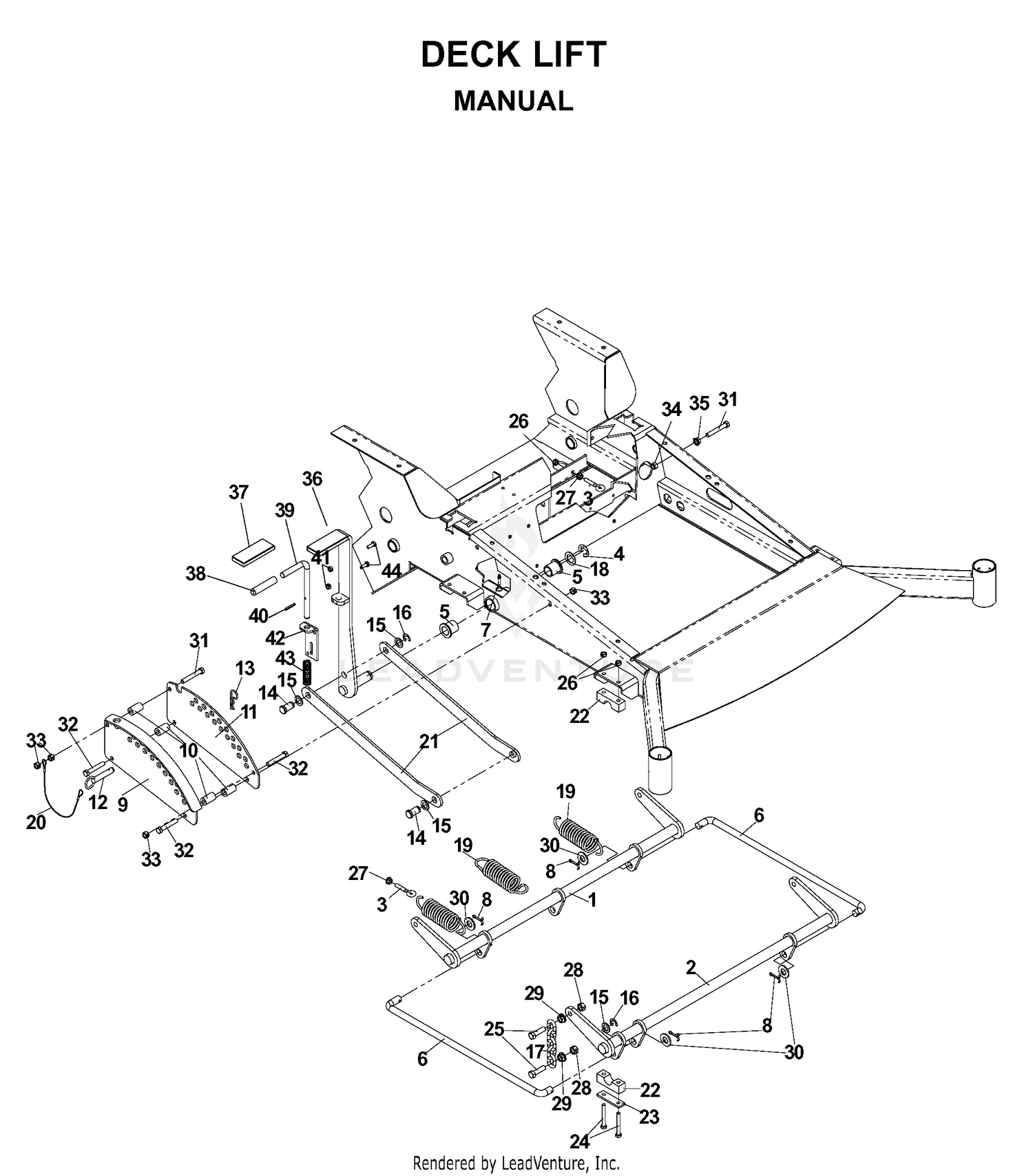 MOWER LIFT / DECK LIFT 2