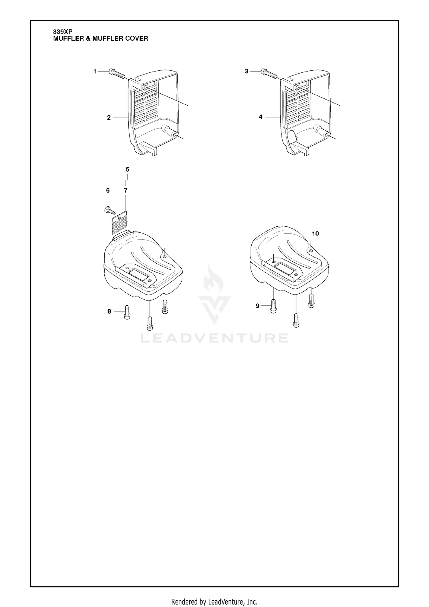 Muffler & Muffler Cover