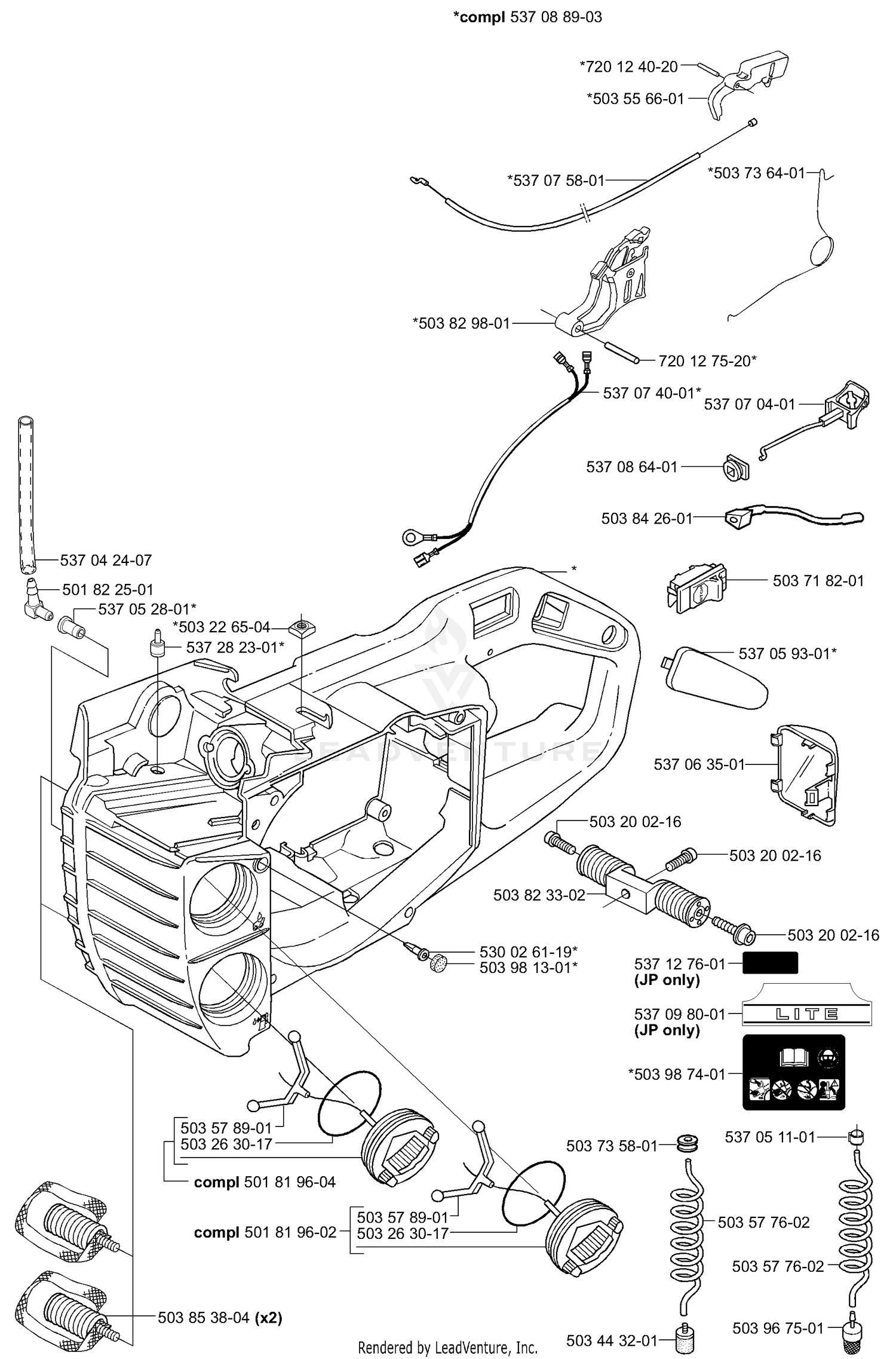 Fuel Tank Housing