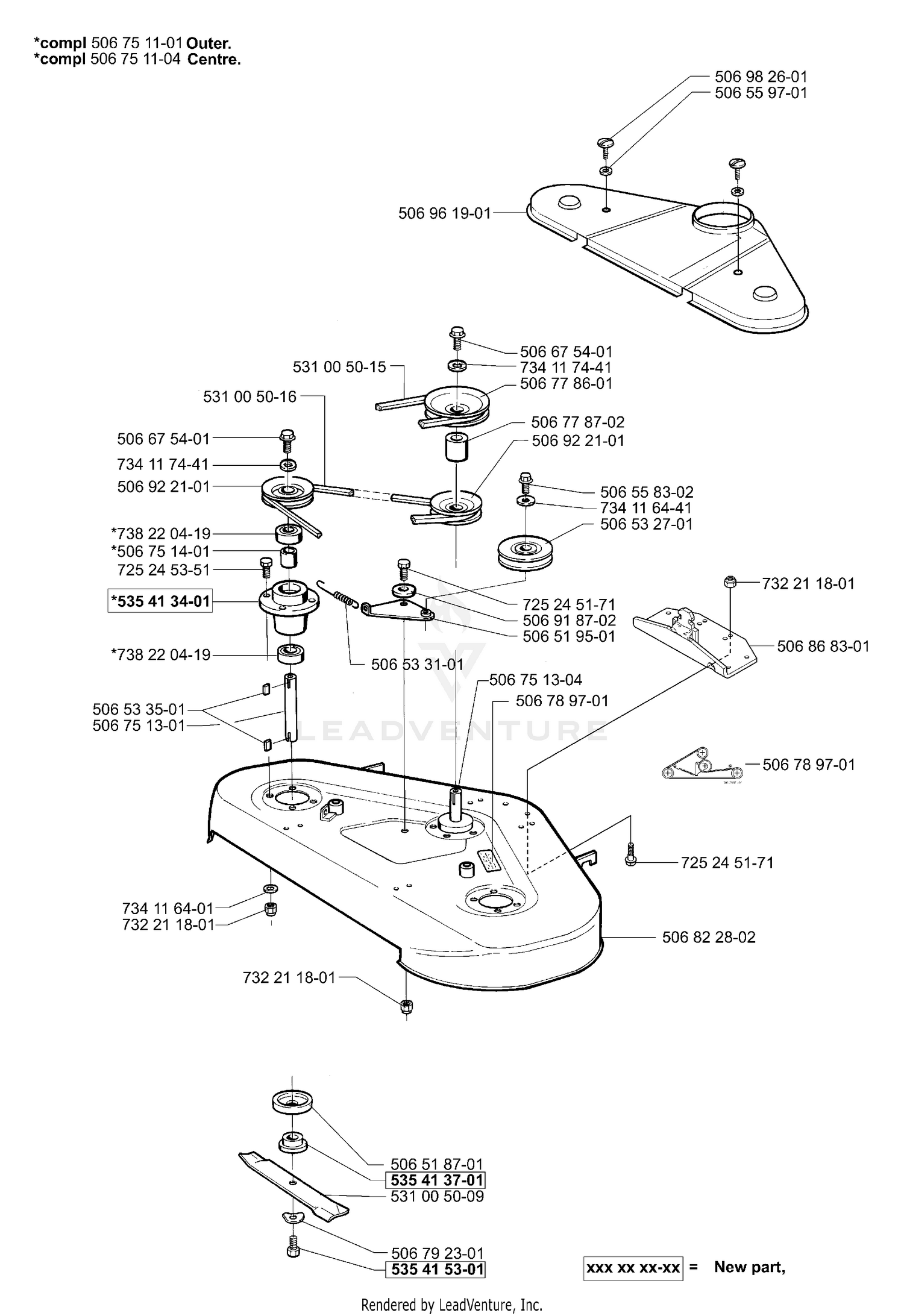 Deck (48" Rear)