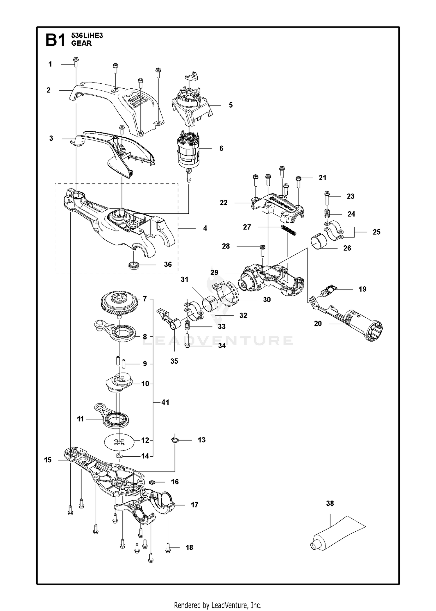 GEAR HOUSING 2