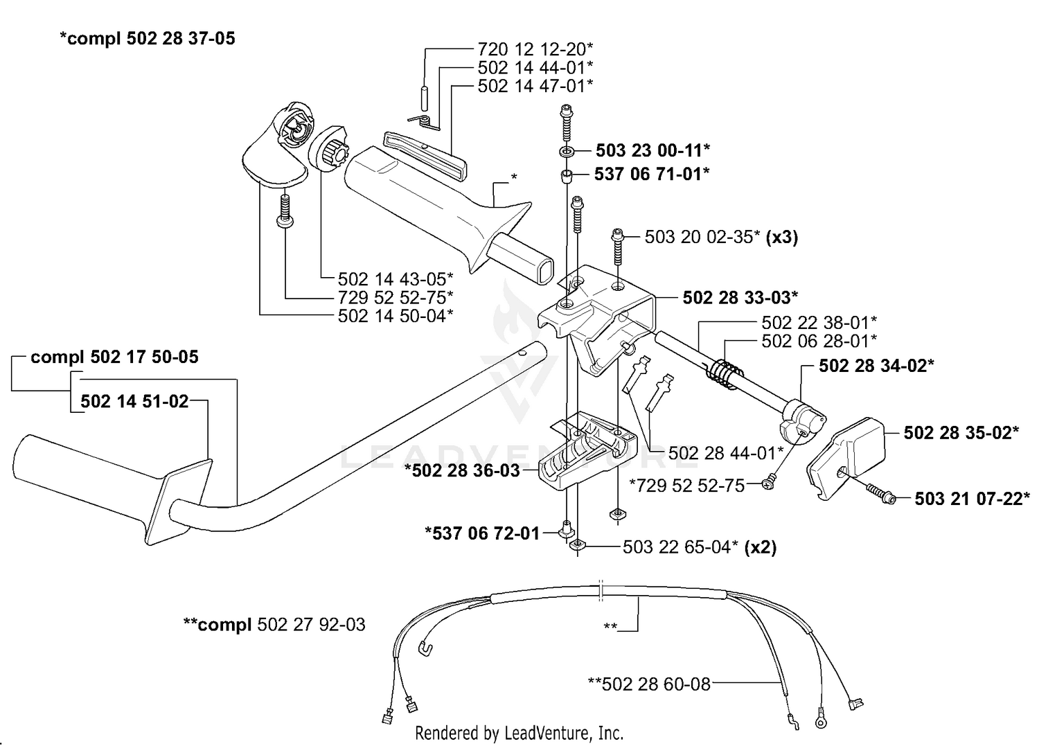 RX Handle/Throttle