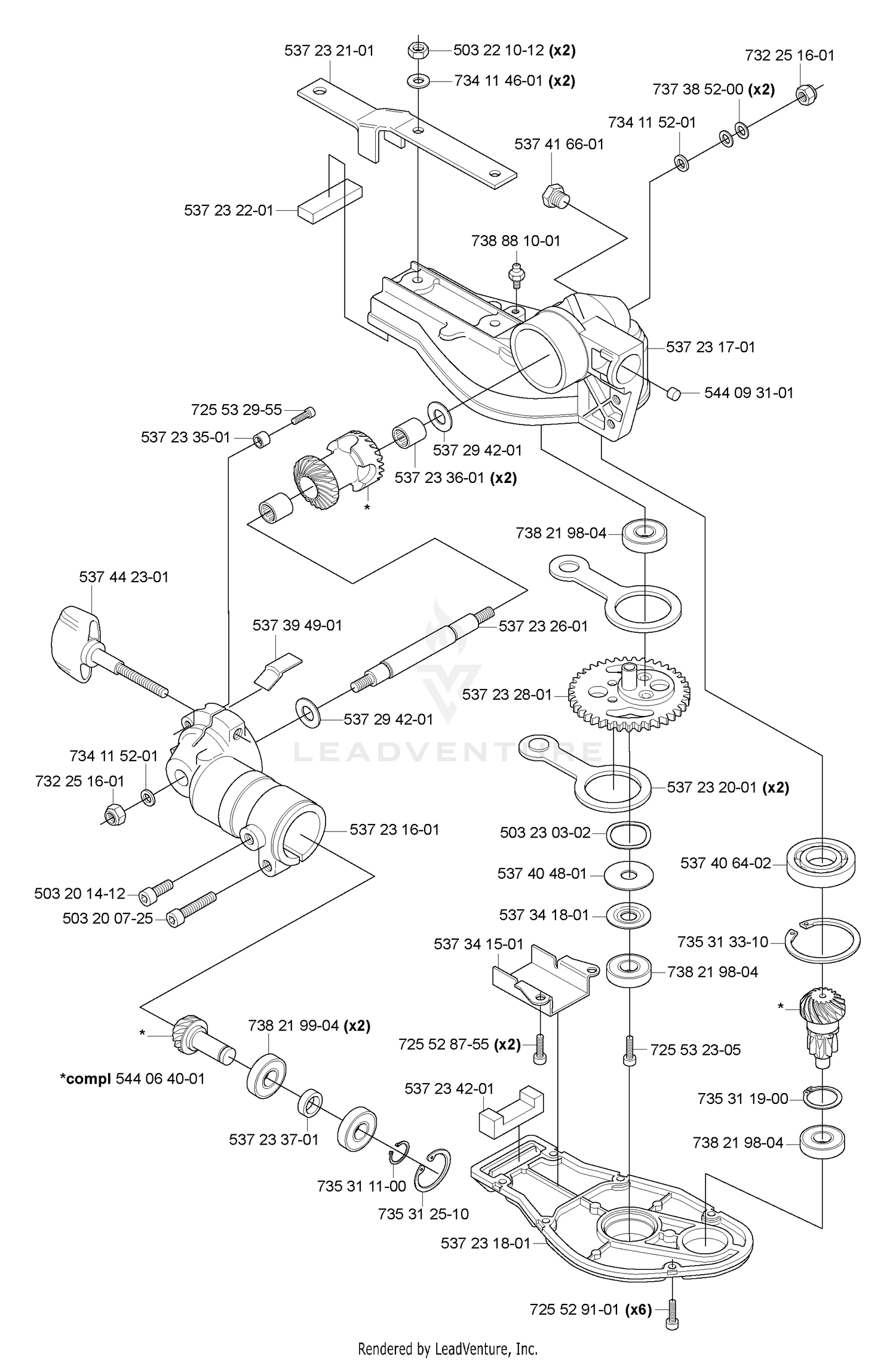 Gear Box Assy.