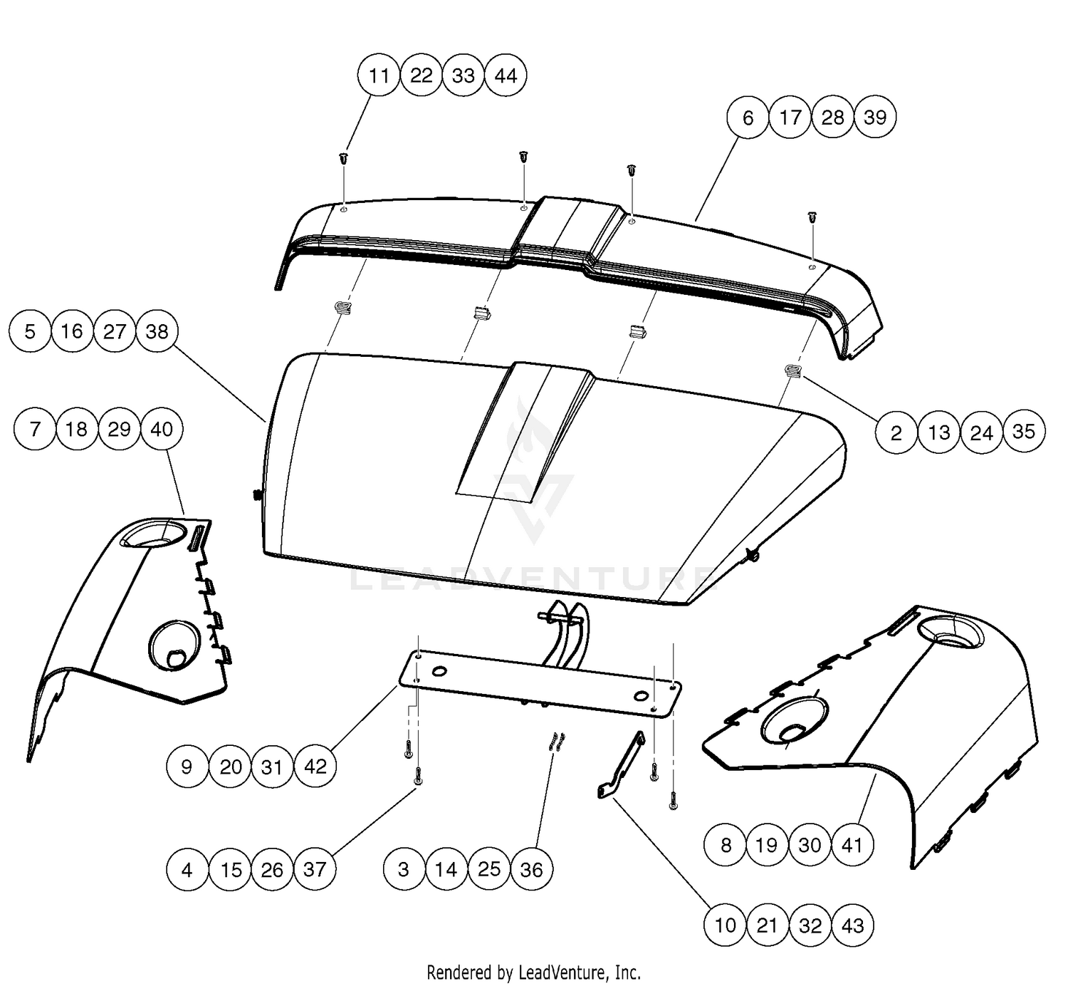 Cowl Assemblies - XRT Vehicles