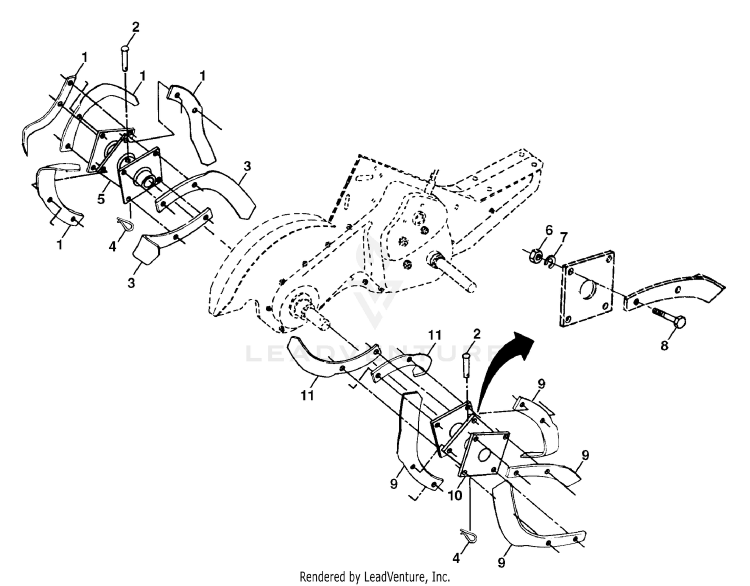 Tine Assembly