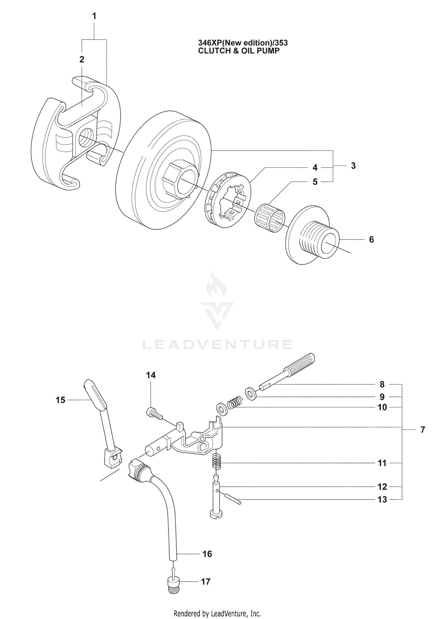 Clutch & Oil Pump (NE)