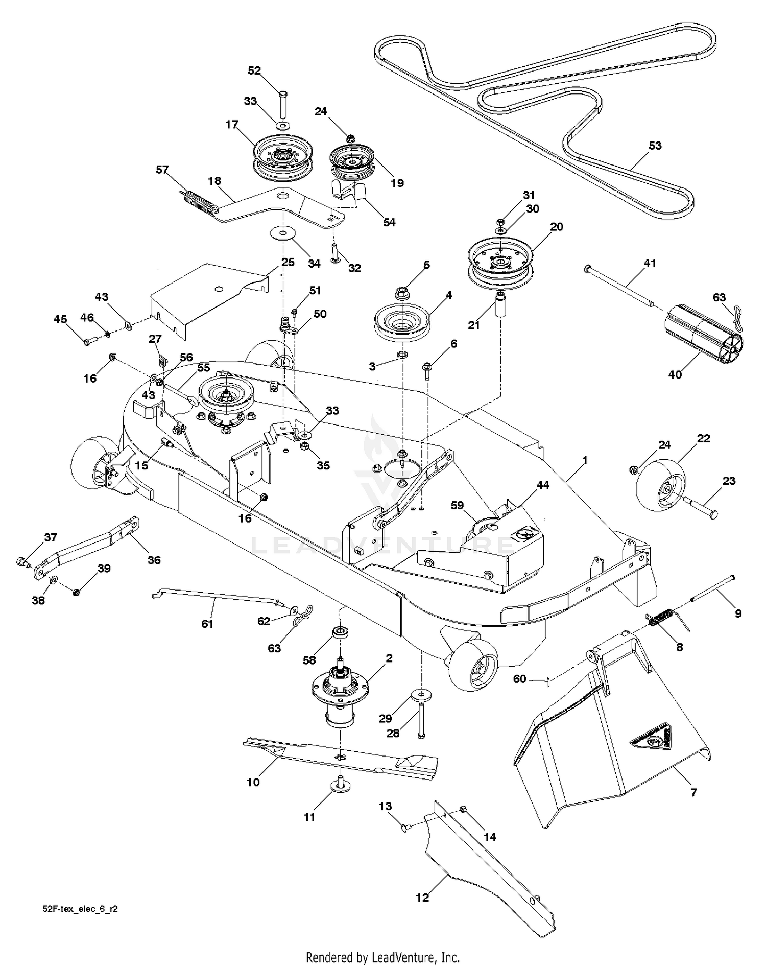 MOWER DECK / CUTTING DECK
