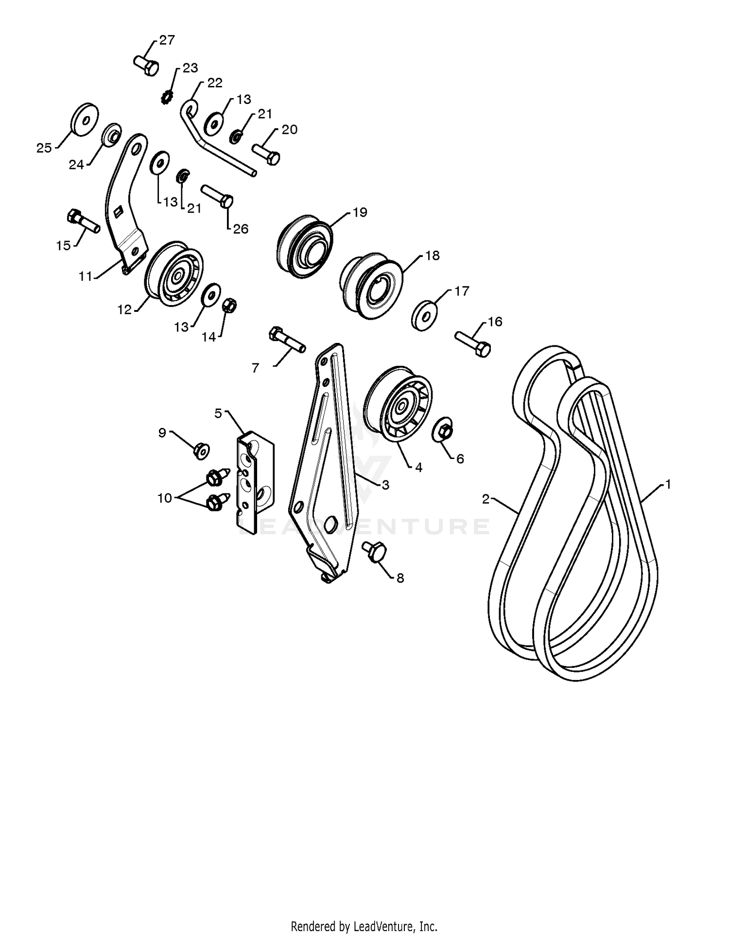 BELT GUARD & PULLEY