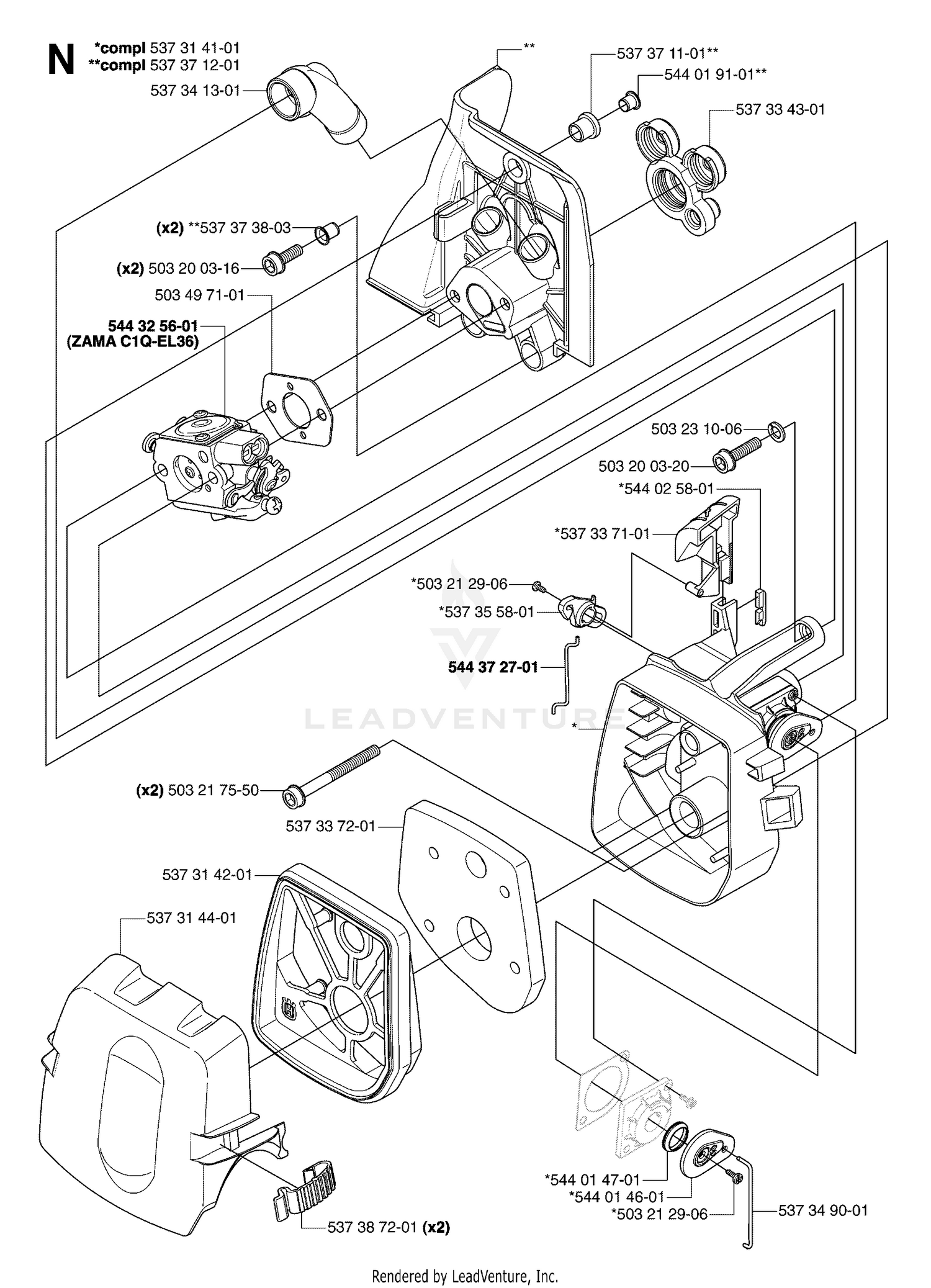 CARBURETOR & AIR FILTER