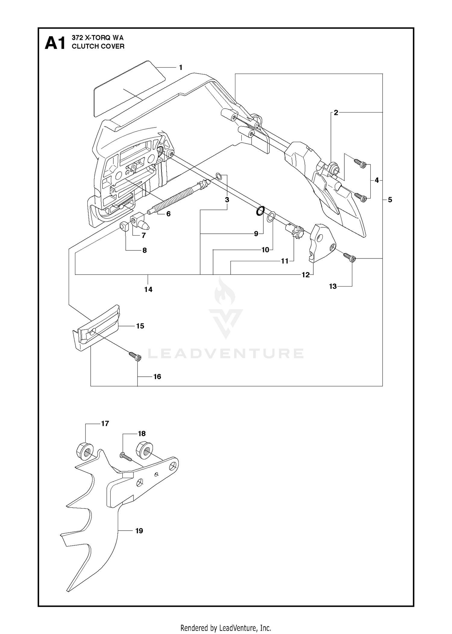 CLUTCH COVER 15