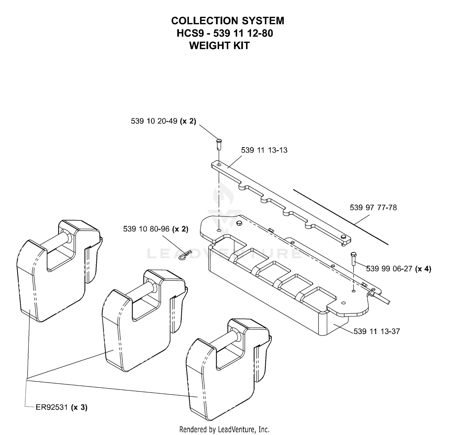 Accessories (Weight Kit)