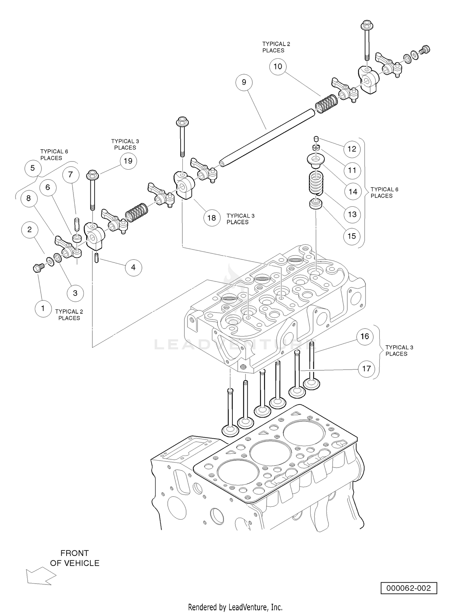 Valves and Rocker Arms