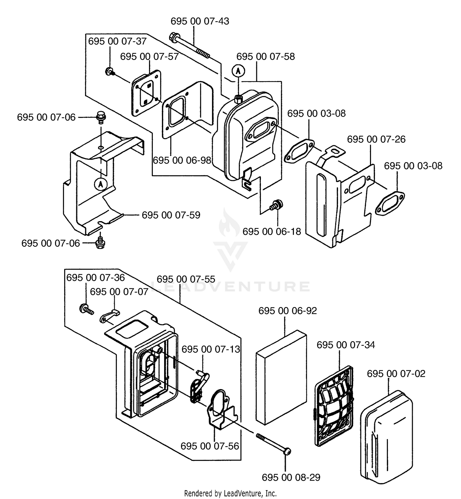 Muffler & Air Filter