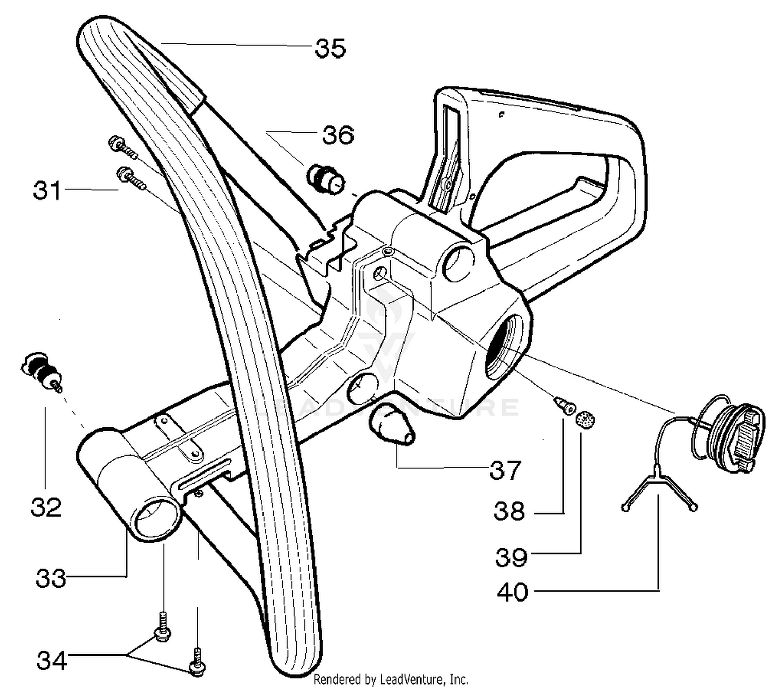 Fuel Tank/Handle
