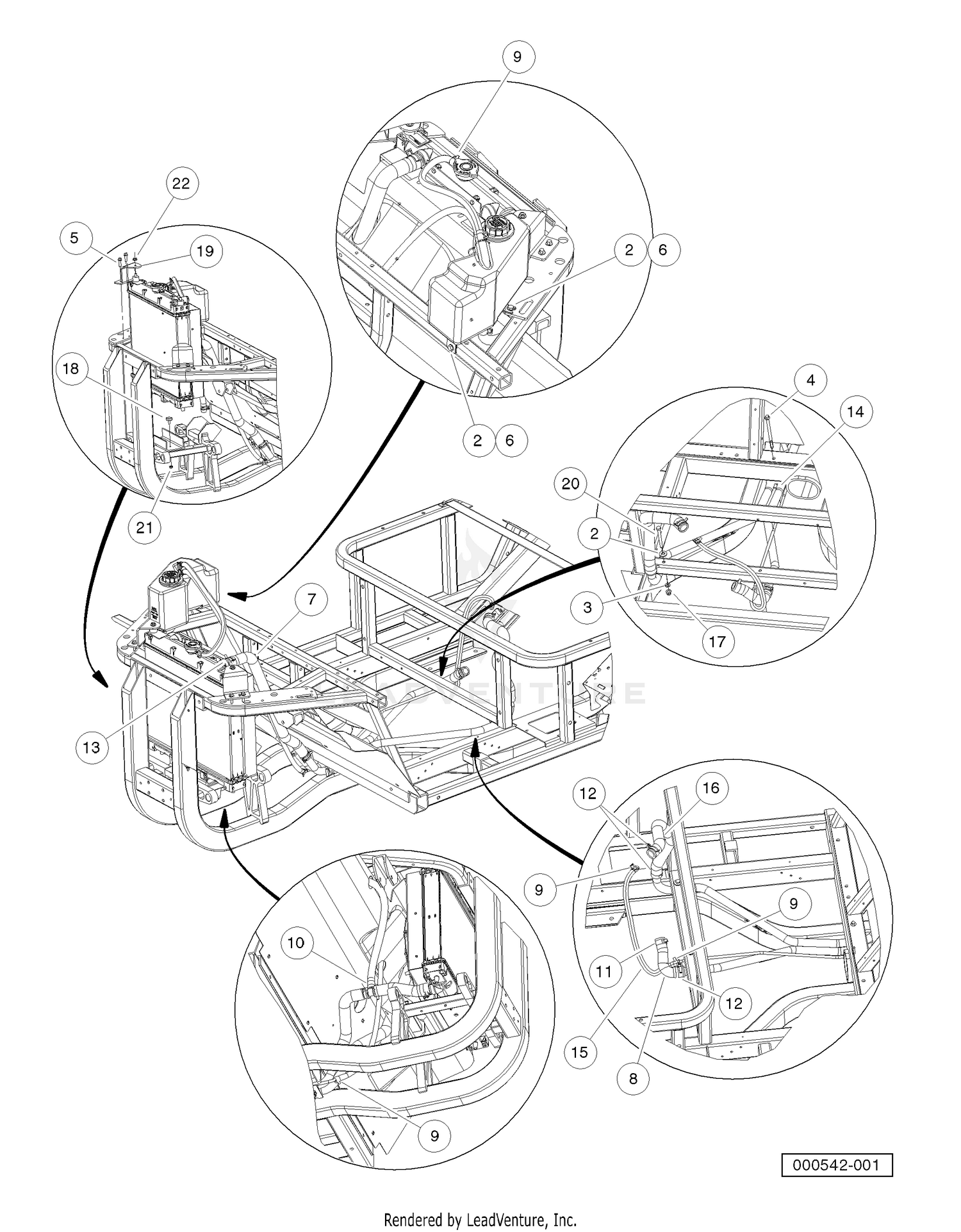 Cooling System Clamps, Hoses, and Hardware