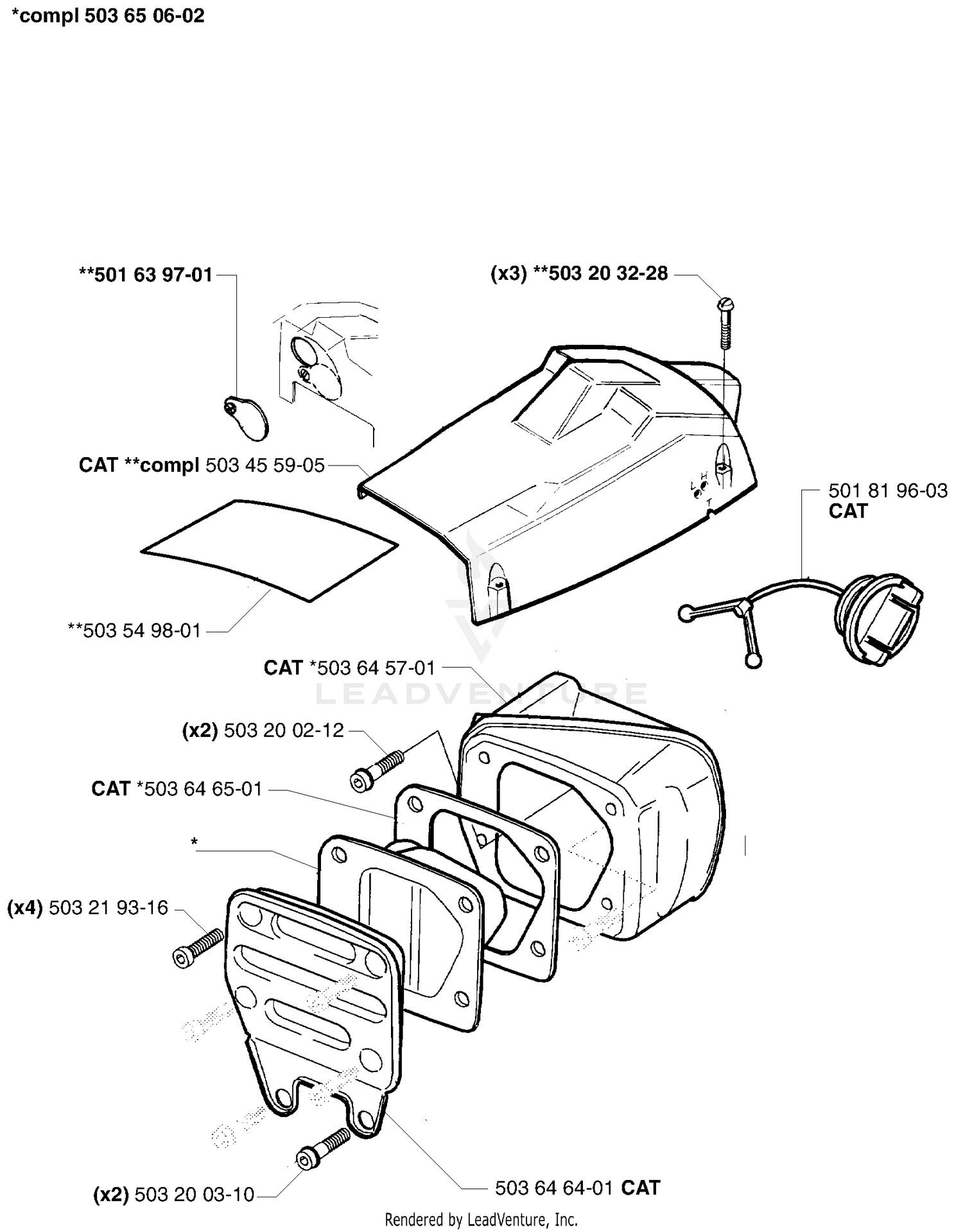Top Cover/Air Filter