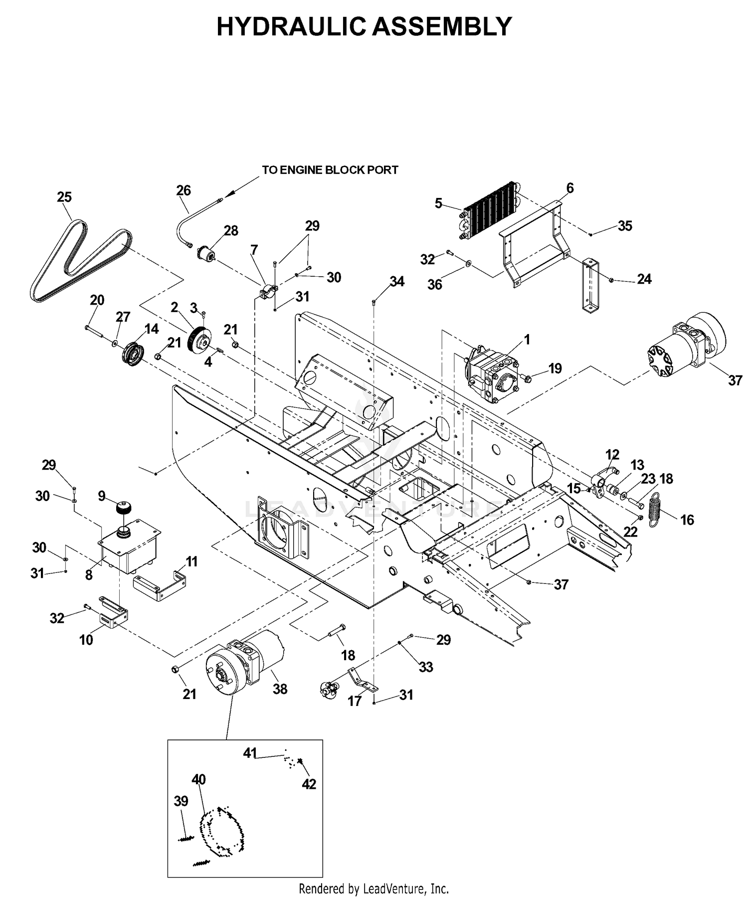 HYDRAULIC PUMP - MOTOR 2