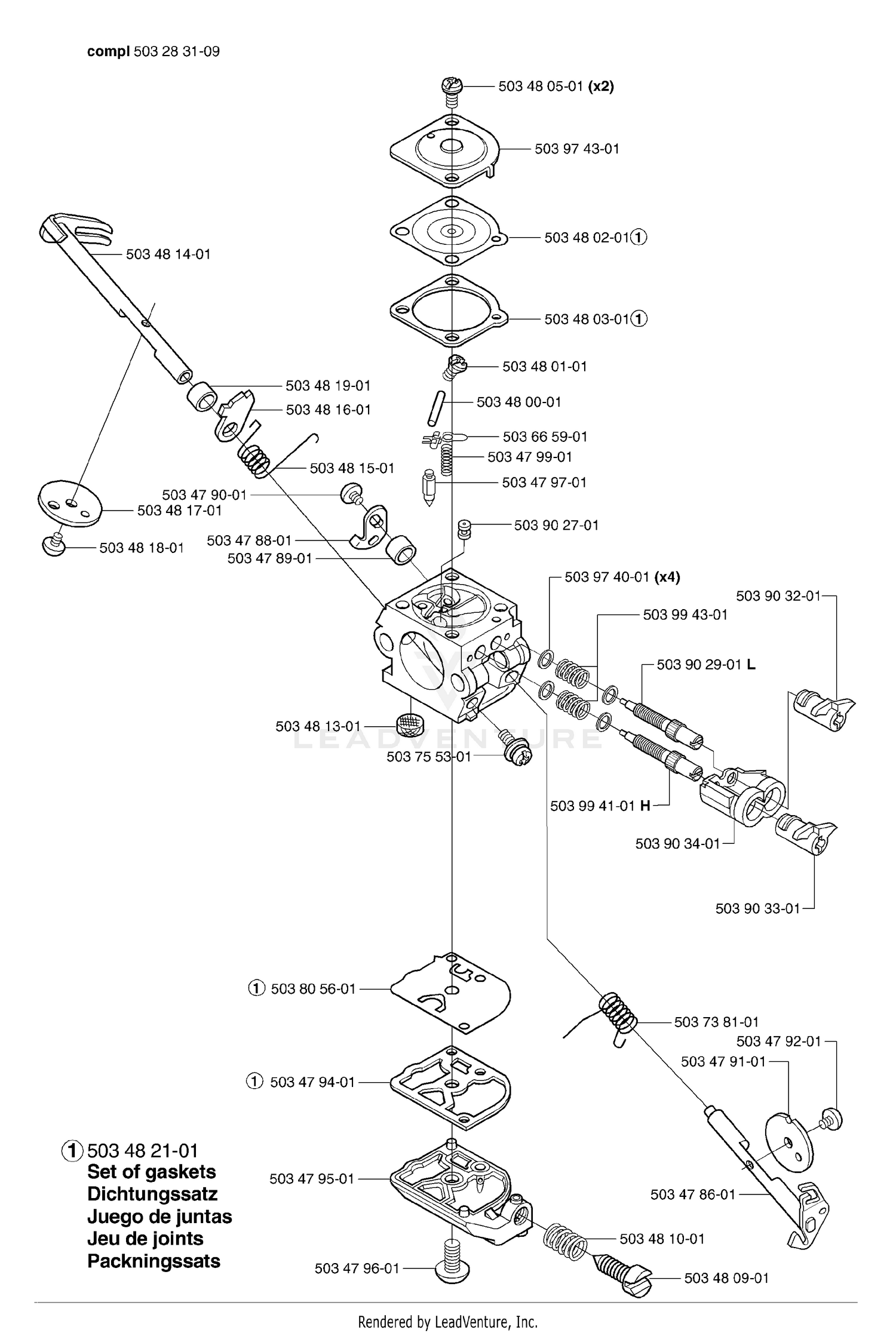 Carburetor C1Q-EL 10 (EPA)
