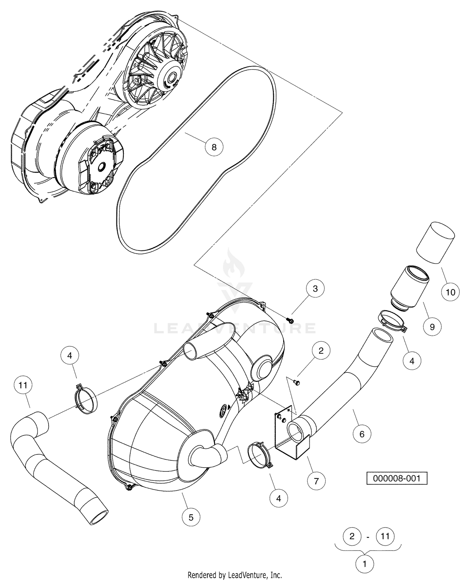 Clutch Cover (Sealed)
