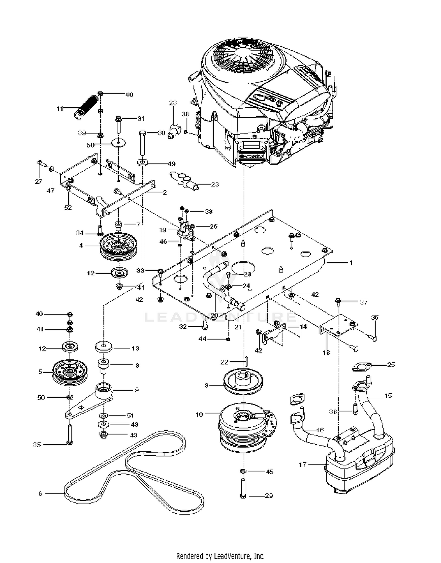 ENGINE PLATE