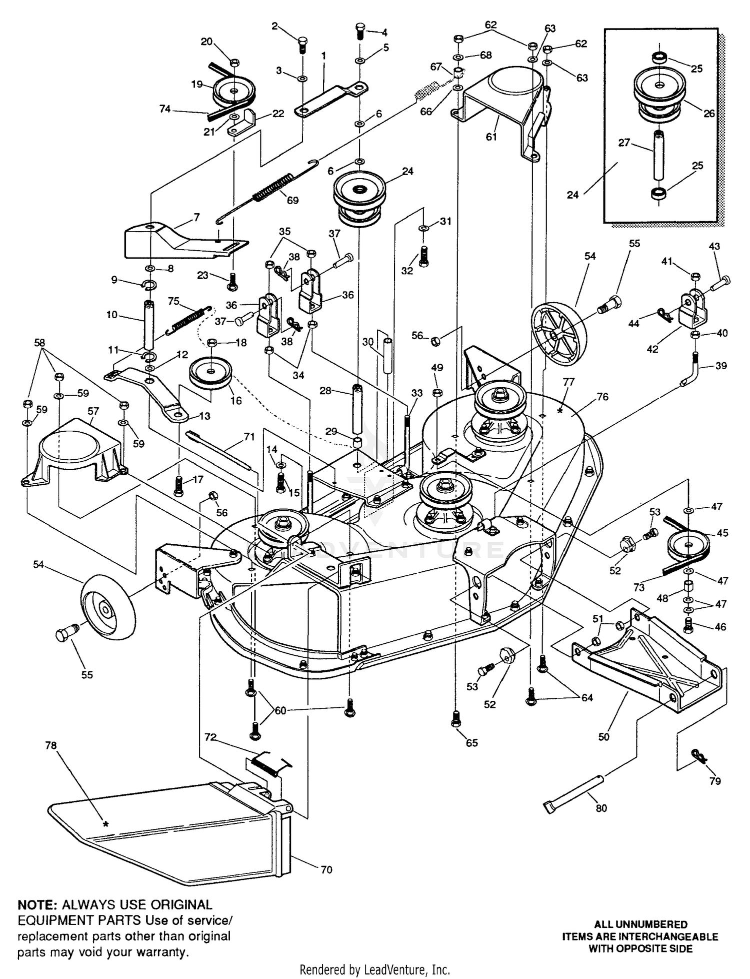 Mower Deck (A)