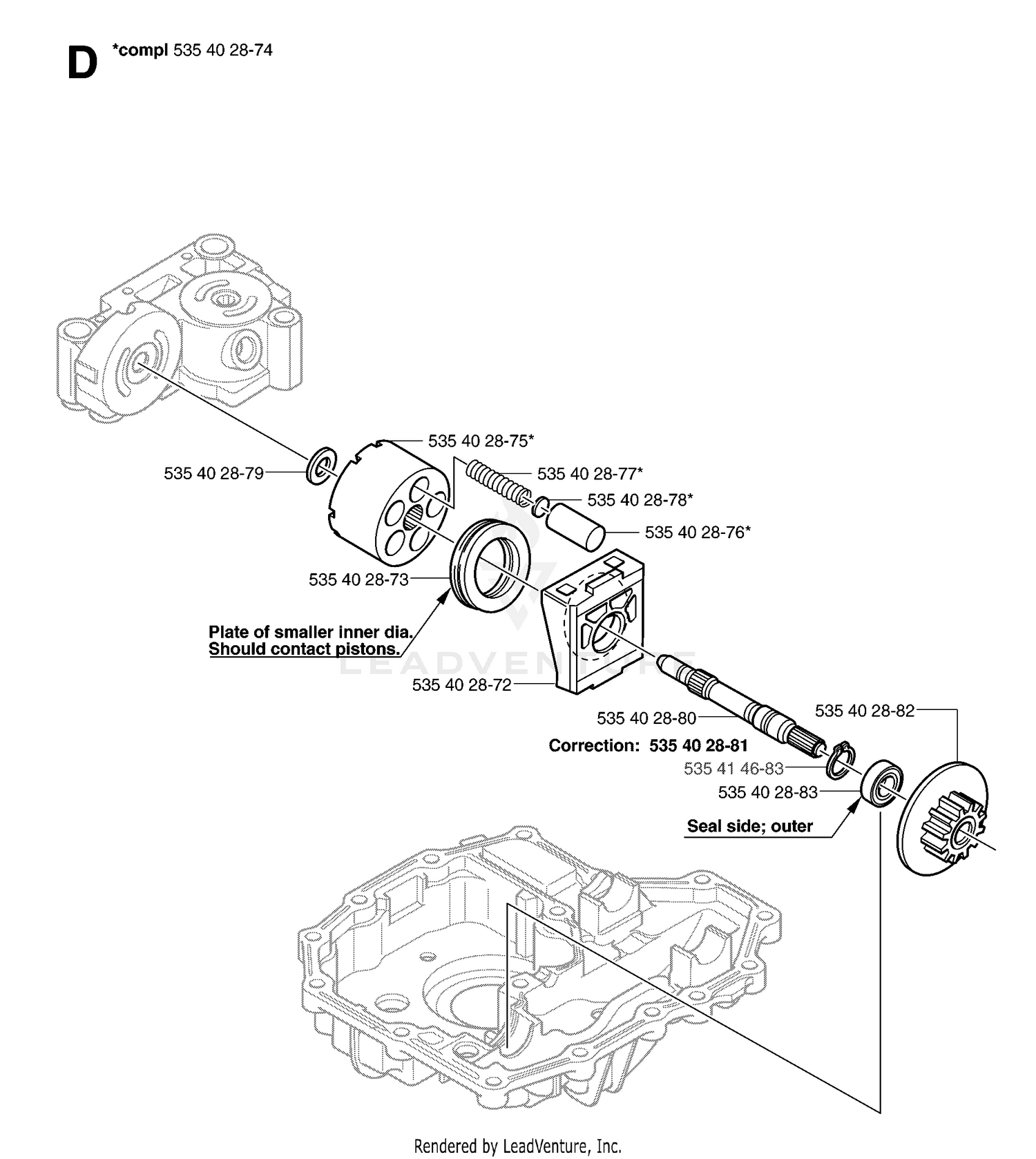 HYDRAULIC PUMP - MOTOR 10