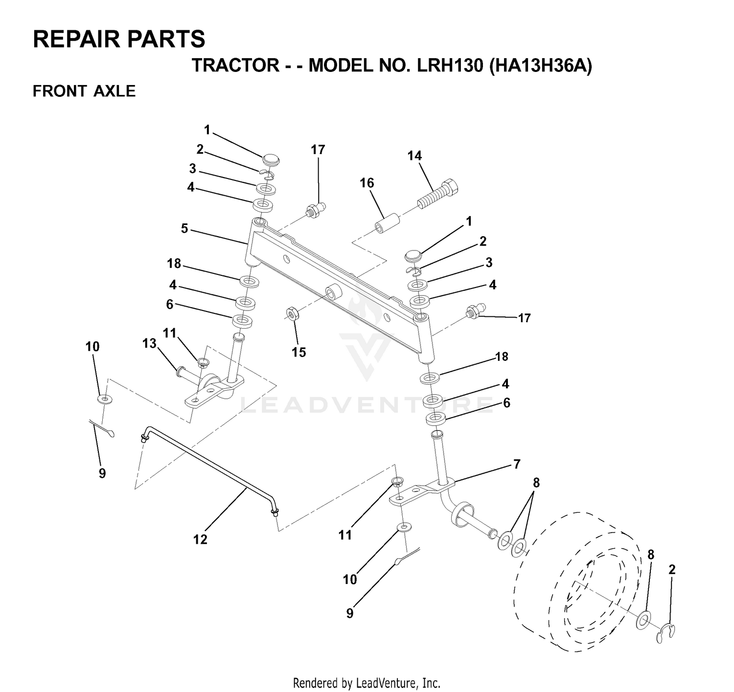 FRONT AXLE