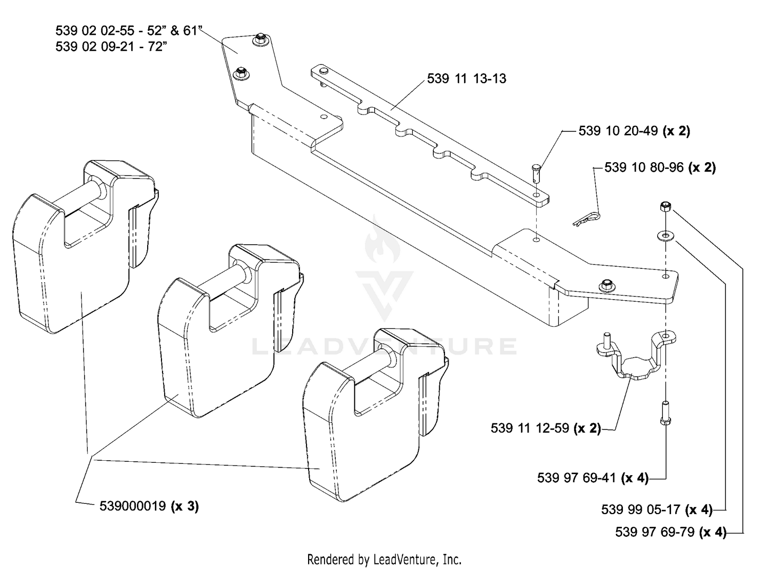 Accessories Collection System Weight Kit