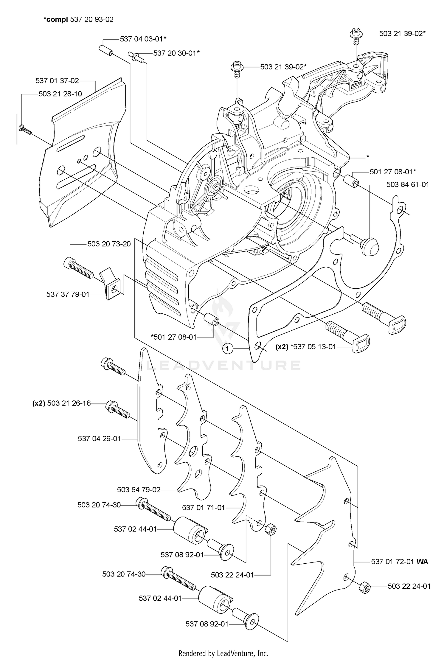 Crankcase (A)
