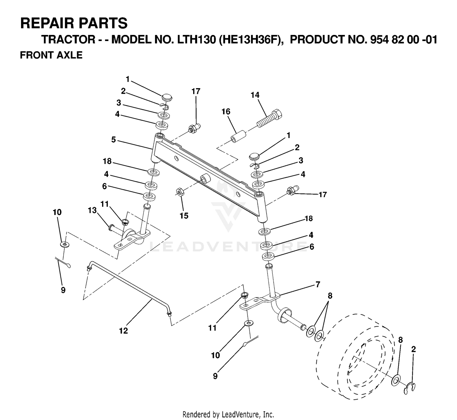 FRONT AXLE