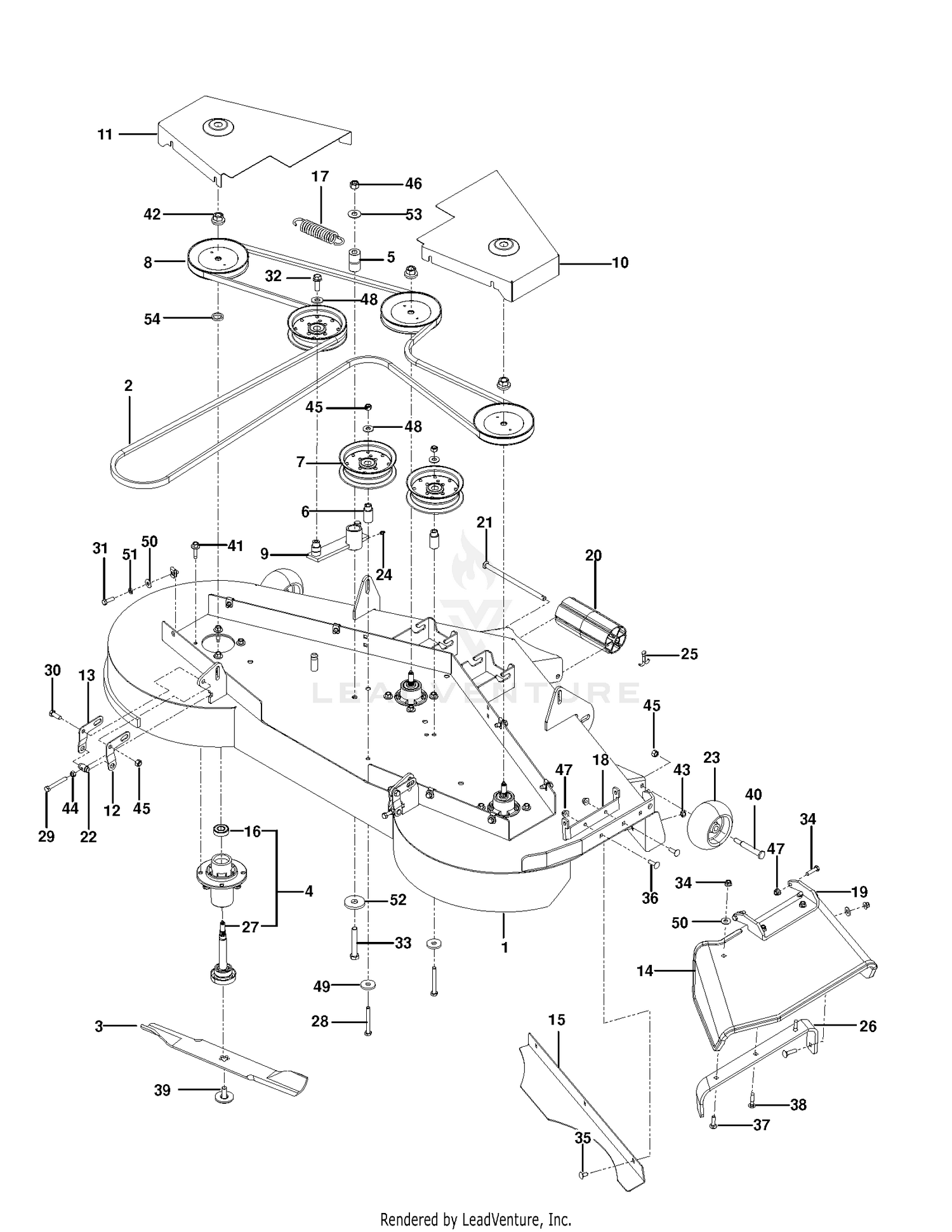 MOWER DECK / CUTTING DECK