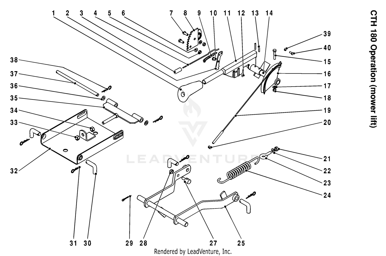 MOWER LIFT / DECK LIFT