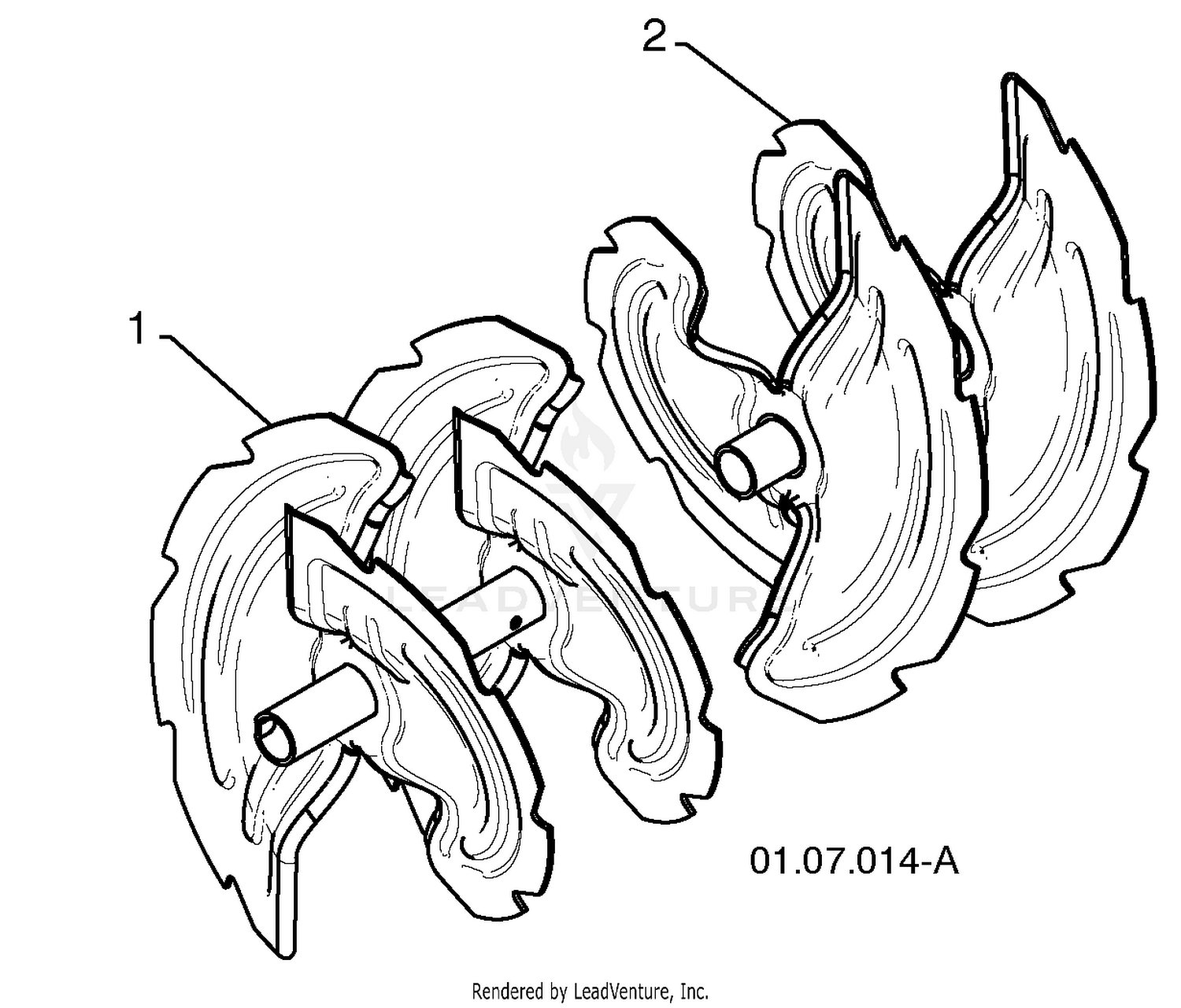 Auger Housing/Impeller Assembly