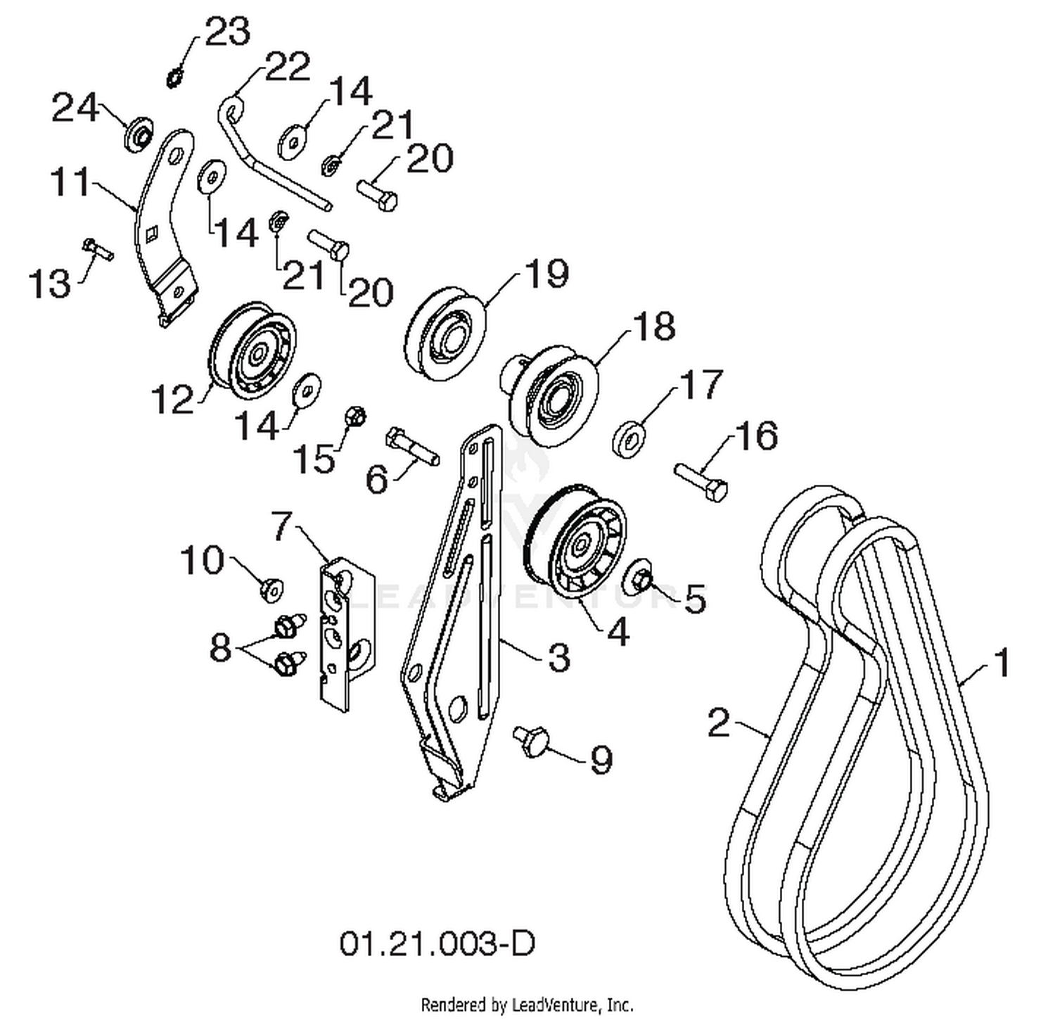 "CHASSIS, ENGINE & PULLEYS" 3