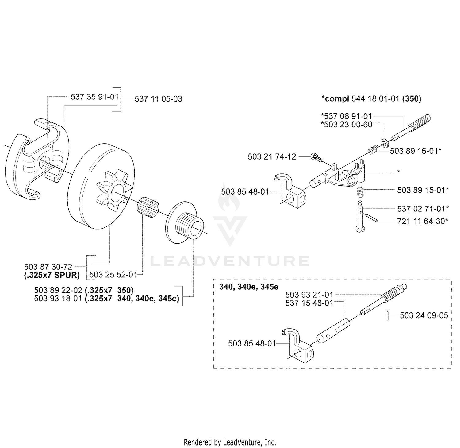 Clutch / Drum and Oil Pump
