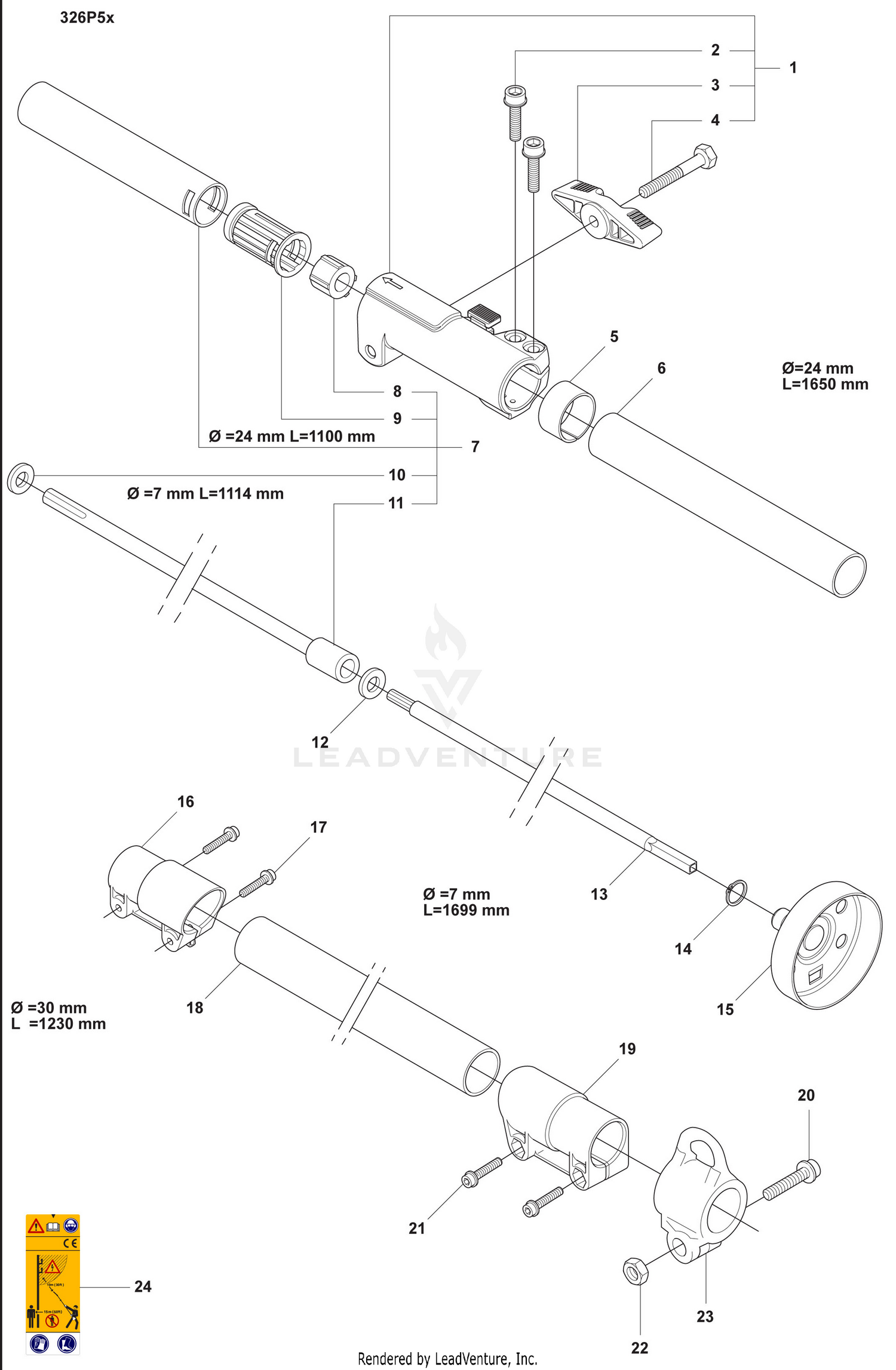 P5x Shaft