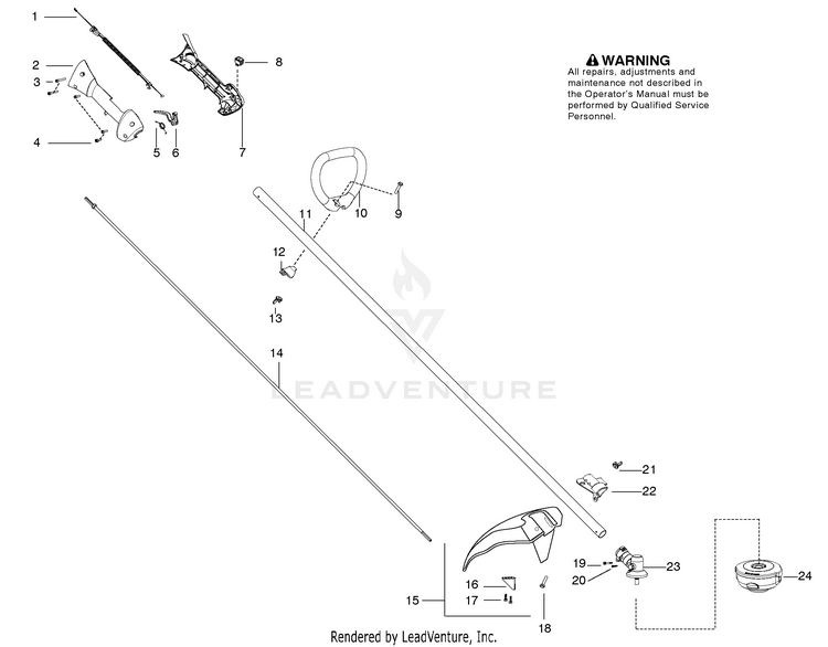 Husqvarna 124 L (USA, Canada) (2009-10) Trimmer - PartsWarehouse