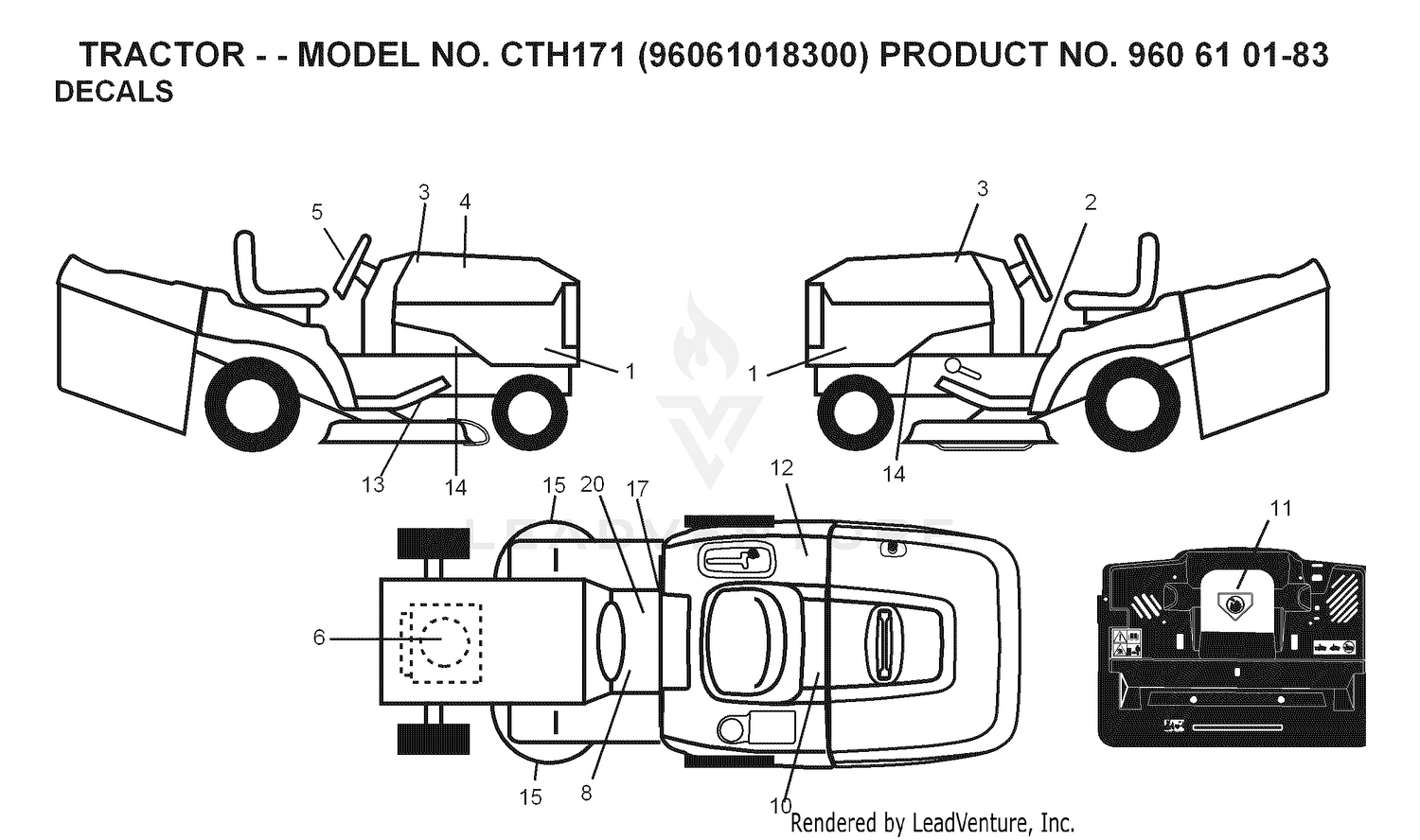 Assembly diagram