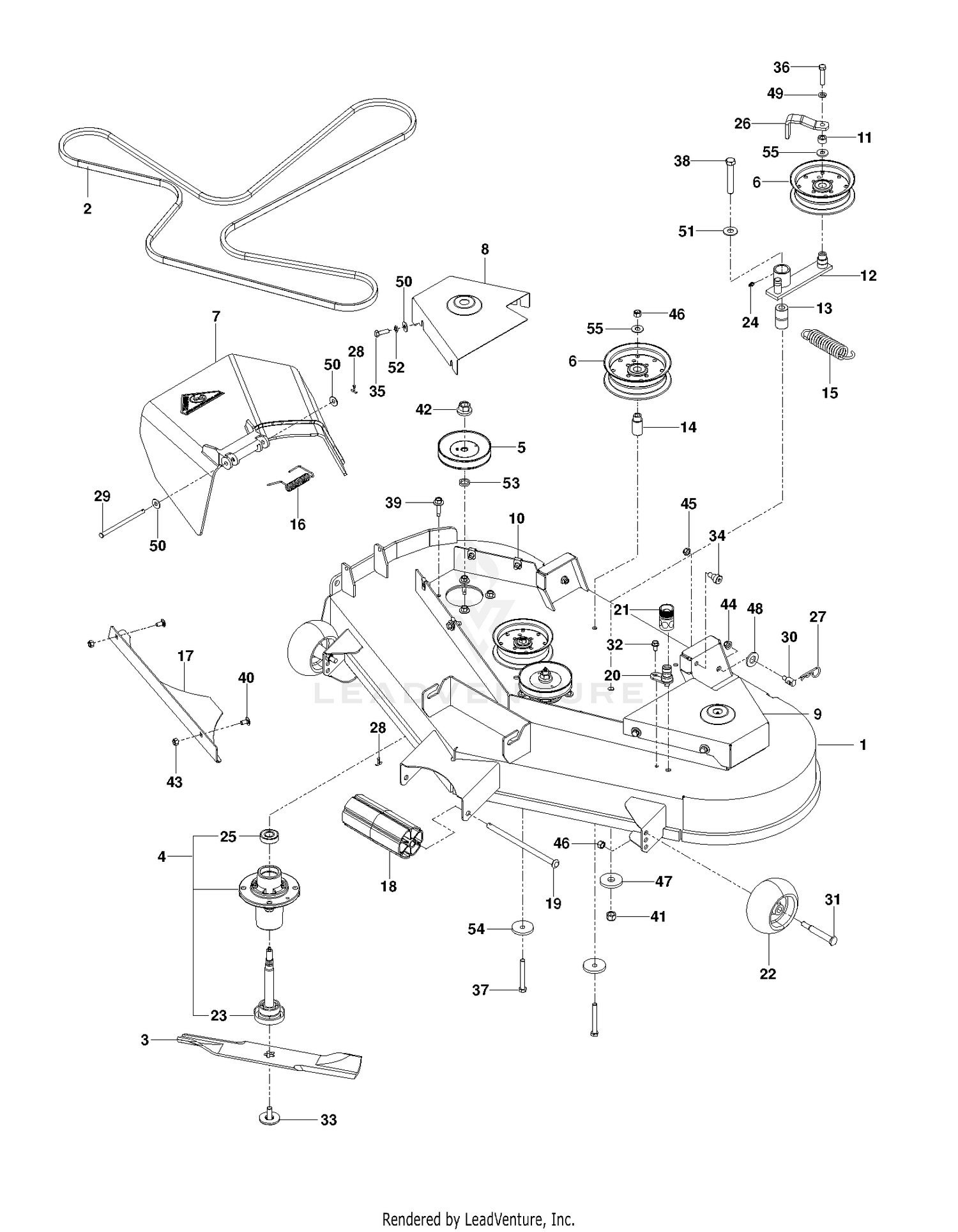 MOWER DECK / CUTTING DECK