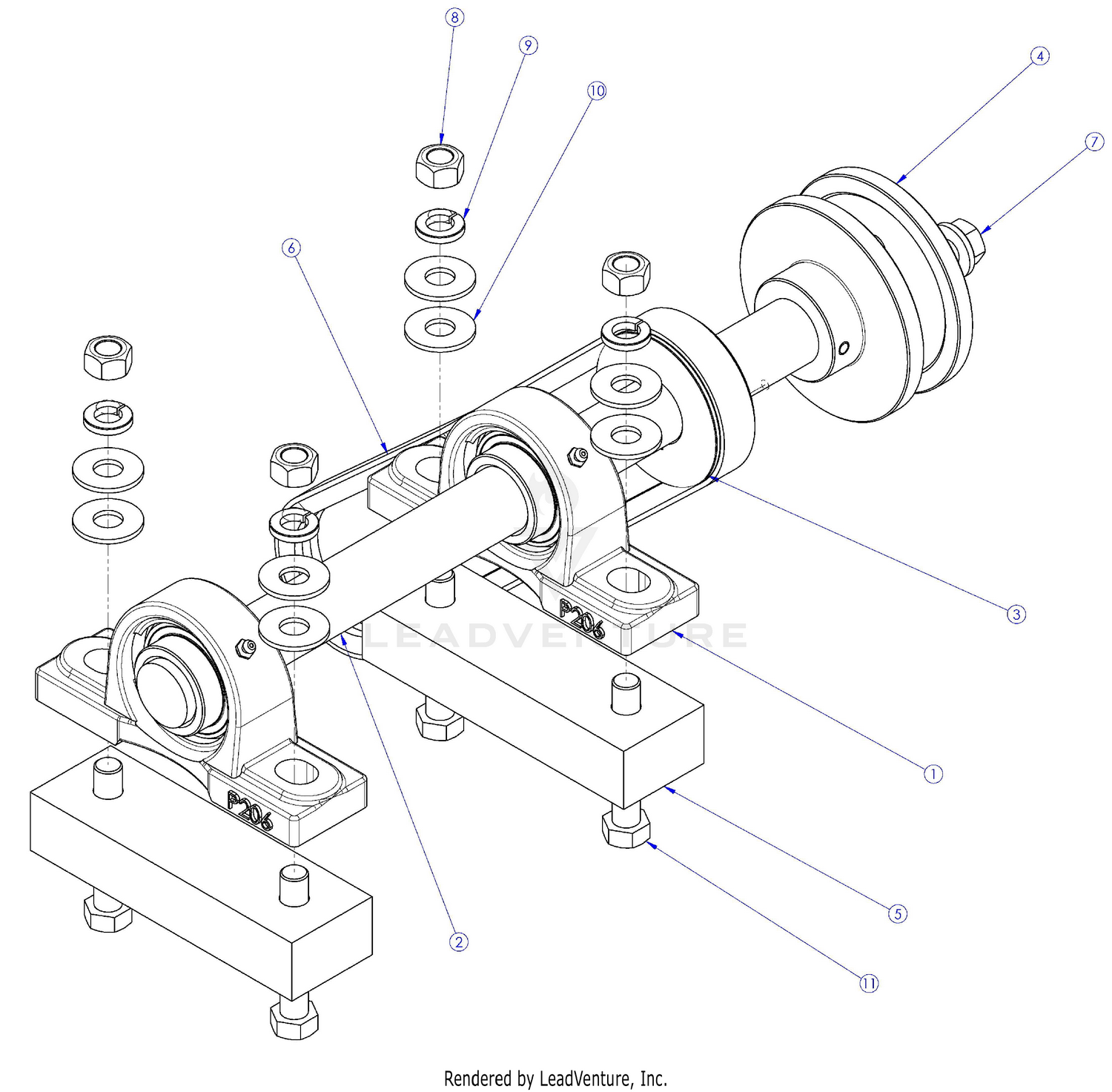 Blade Shaft Assembly