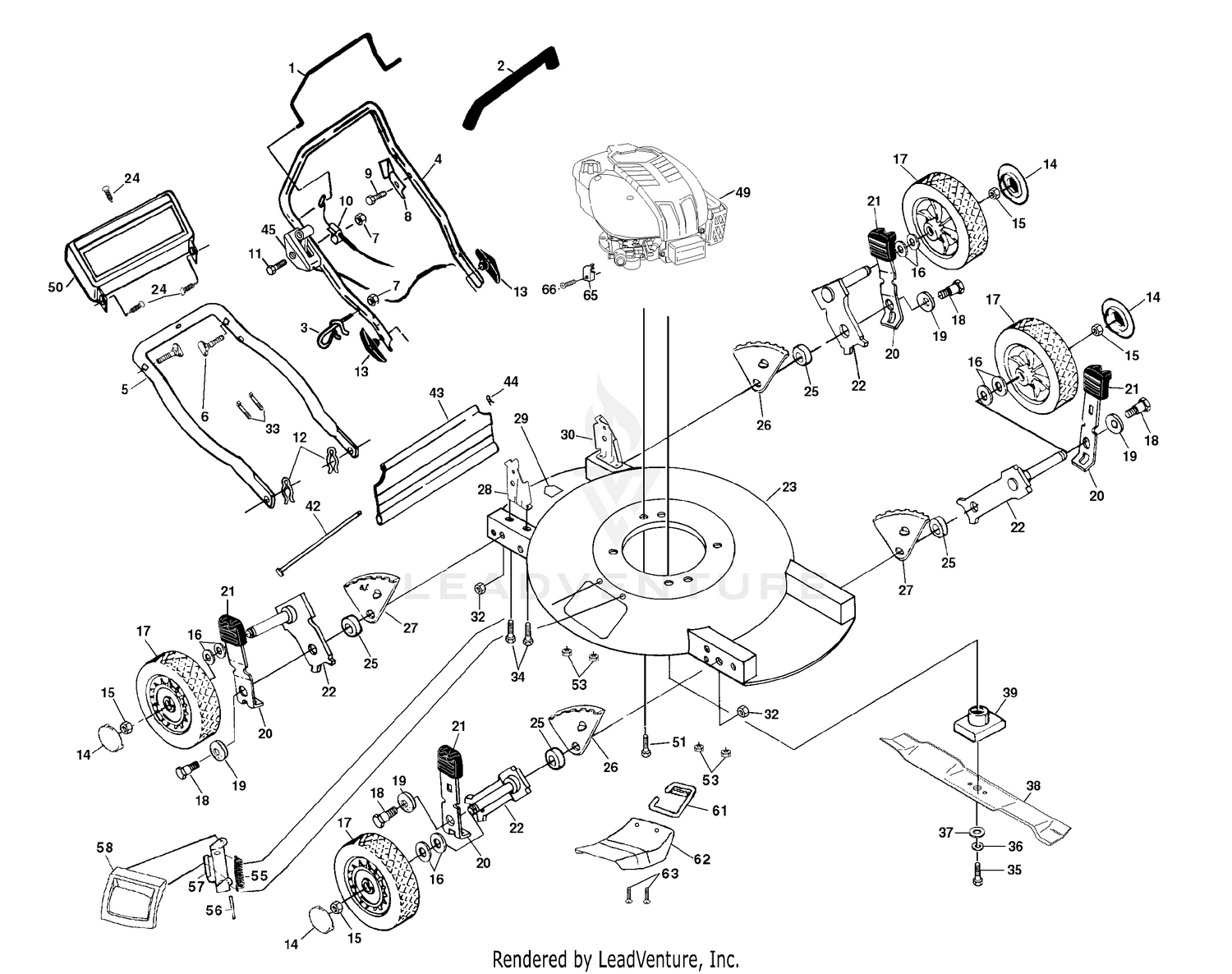 Rotary Lawn Mower