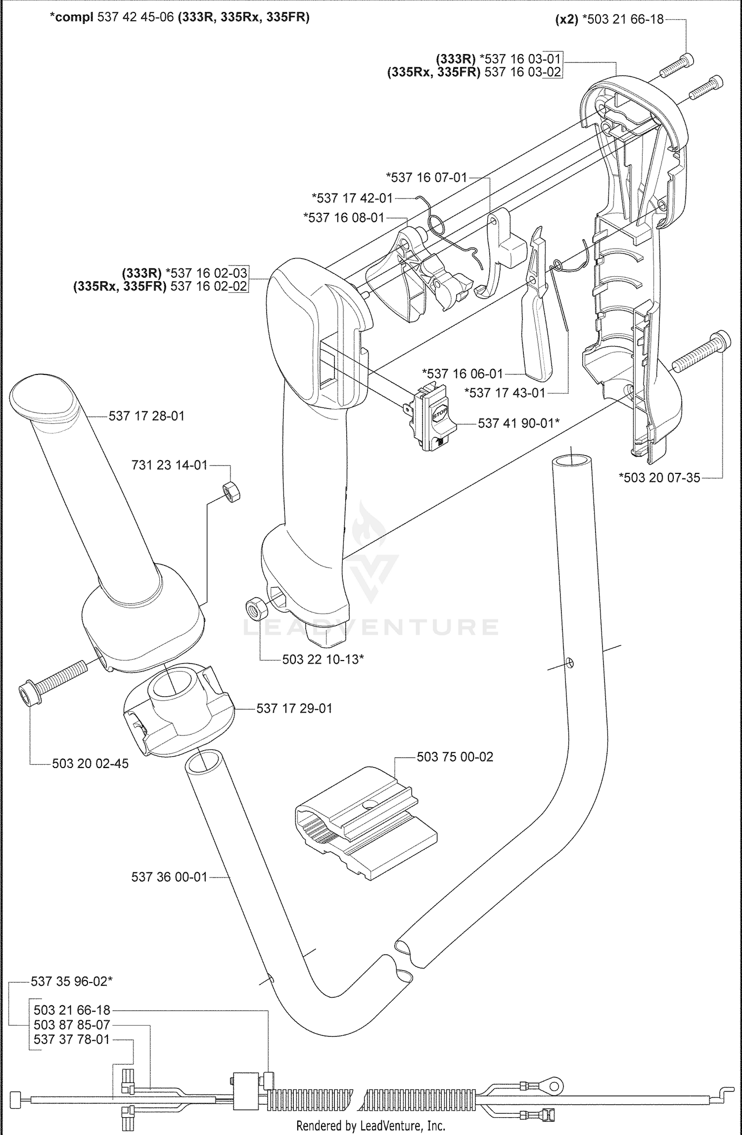 Throttle / 333R / 335RX / FR