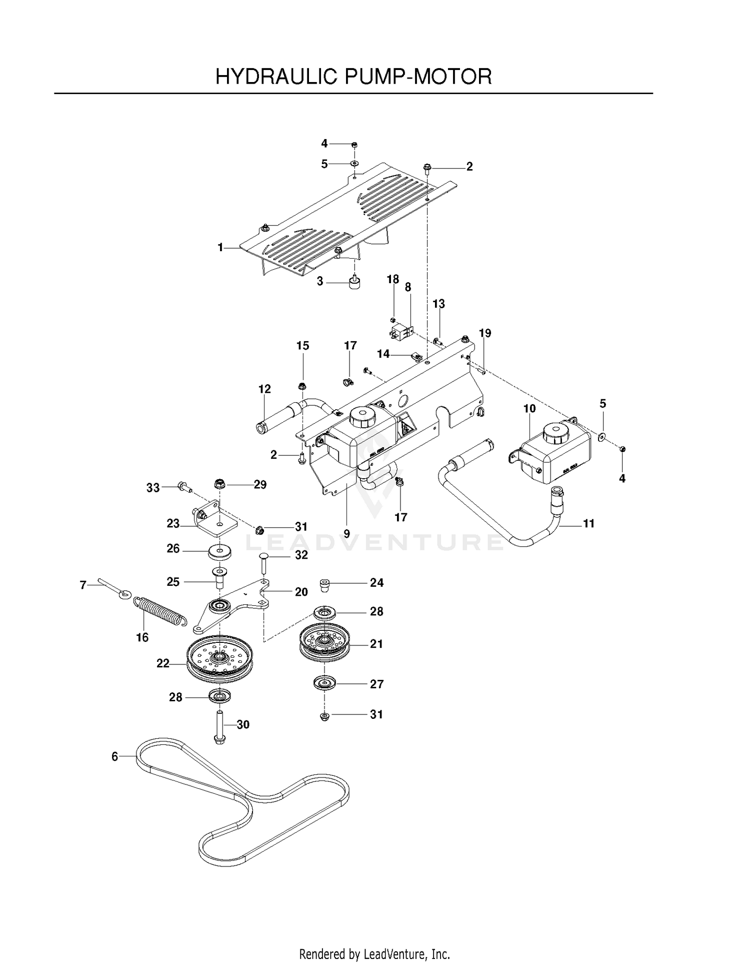 HYDRAULIC PUMP MOTOR
