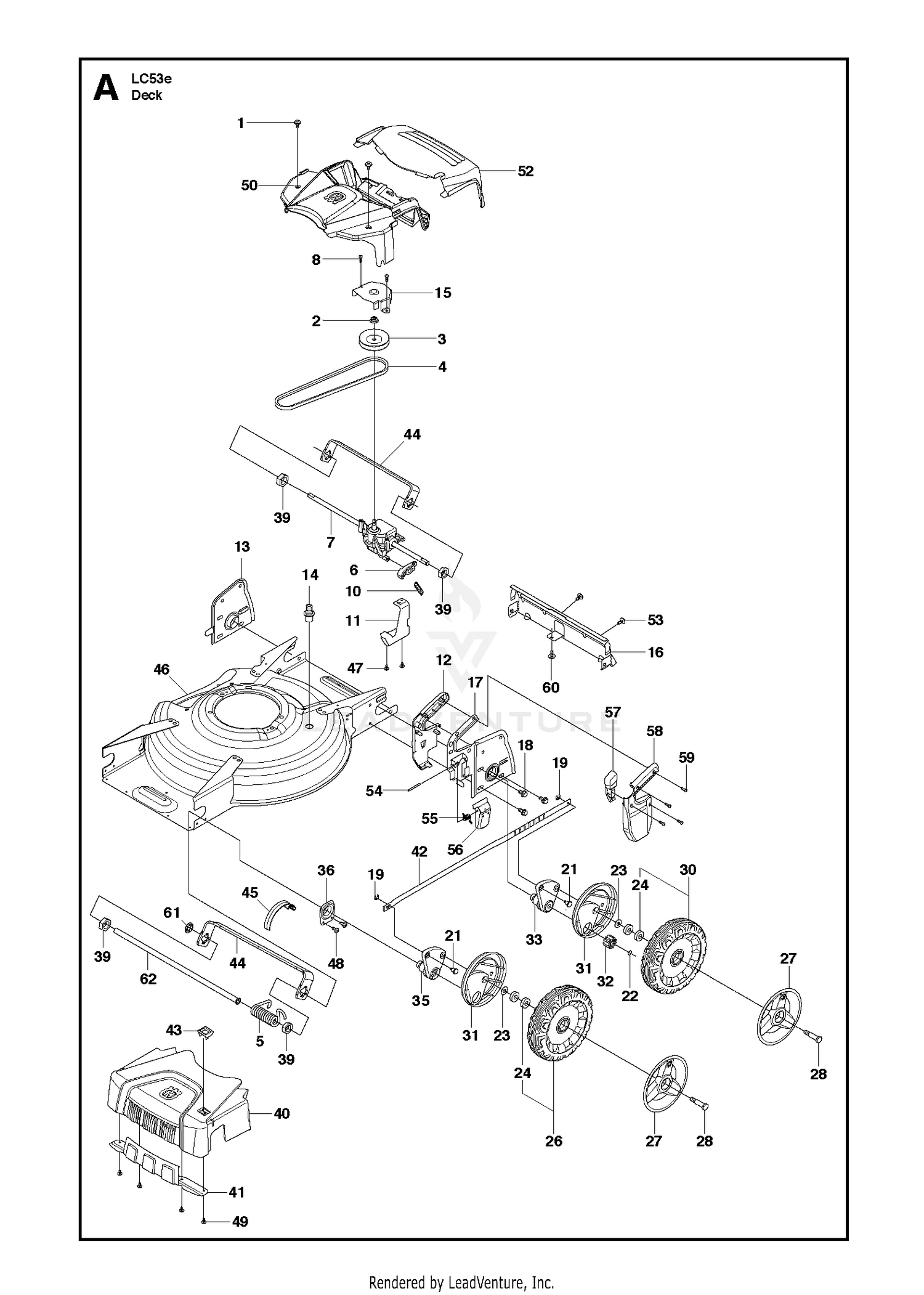 MOWER DECK / CUTTING DECK